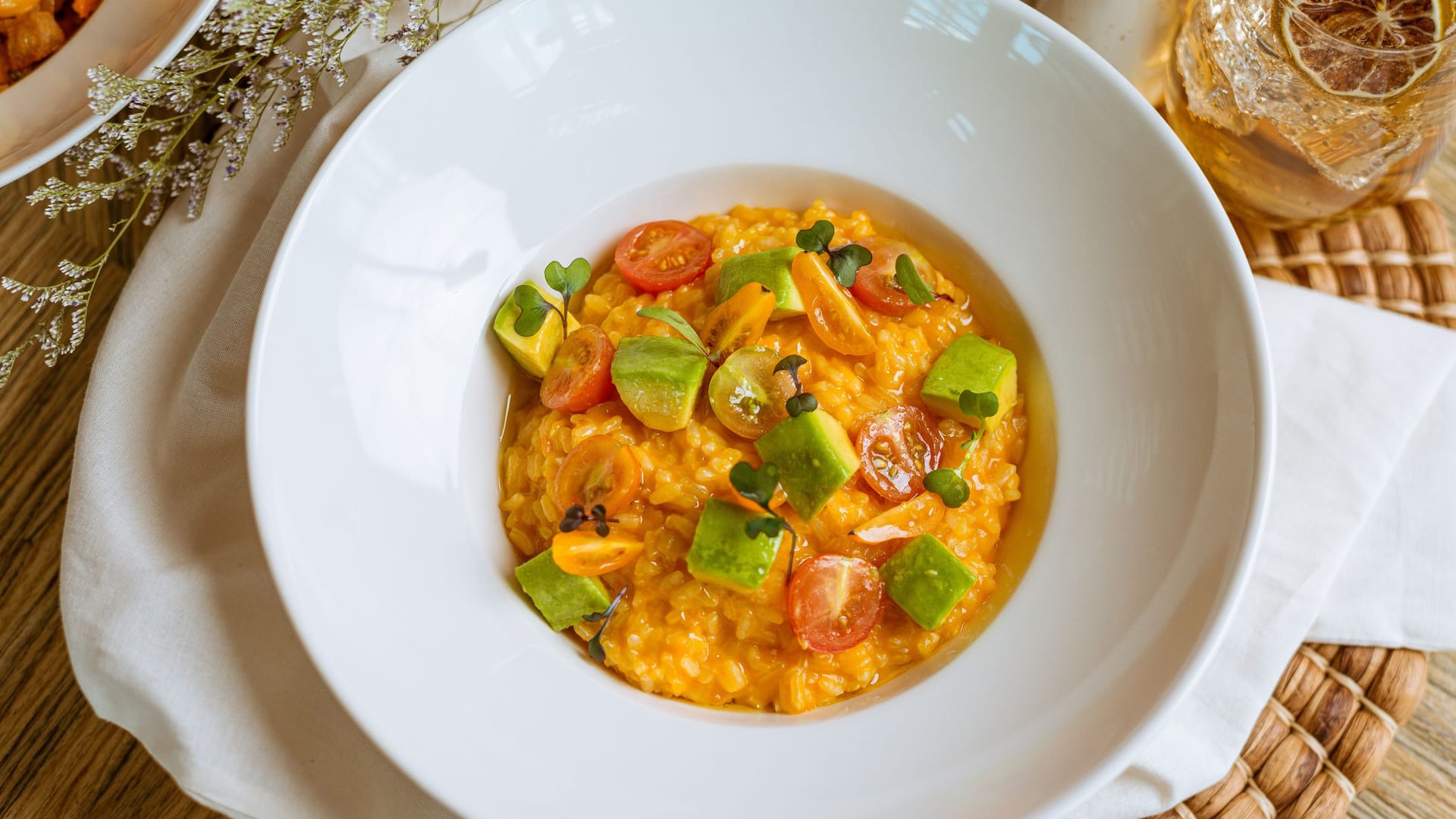 Hyatt Regency Cartagena In Room Dining Risotto