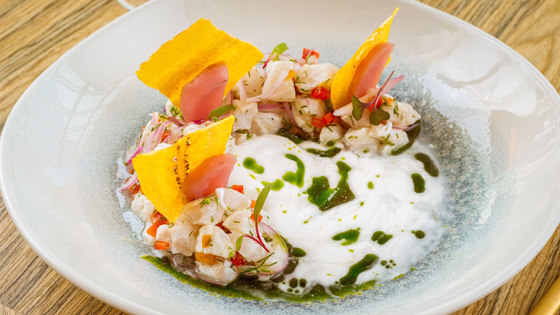 Hyatt Regency Cartagena Kokau Restaurant Ceviche Starter