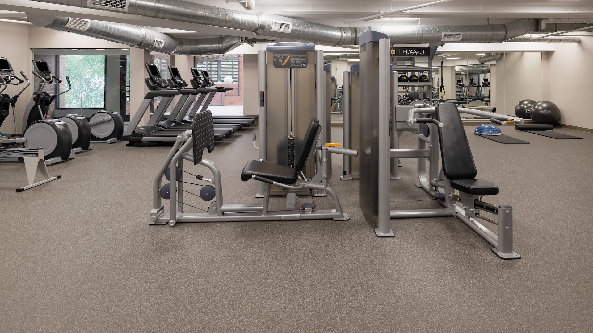 Hyatt Regency Princeton Fitness Center Equipment
