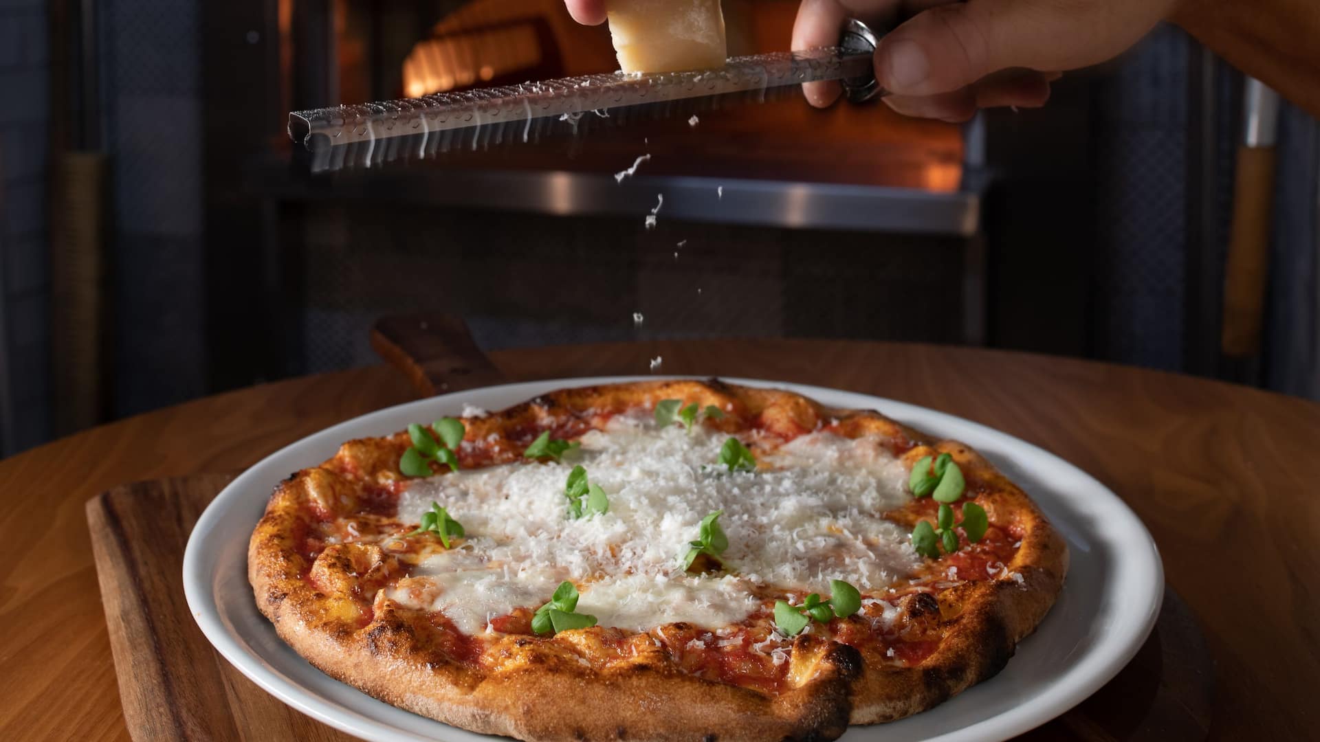 Hyatt Regency Princeton Pizza With Grated Cheese