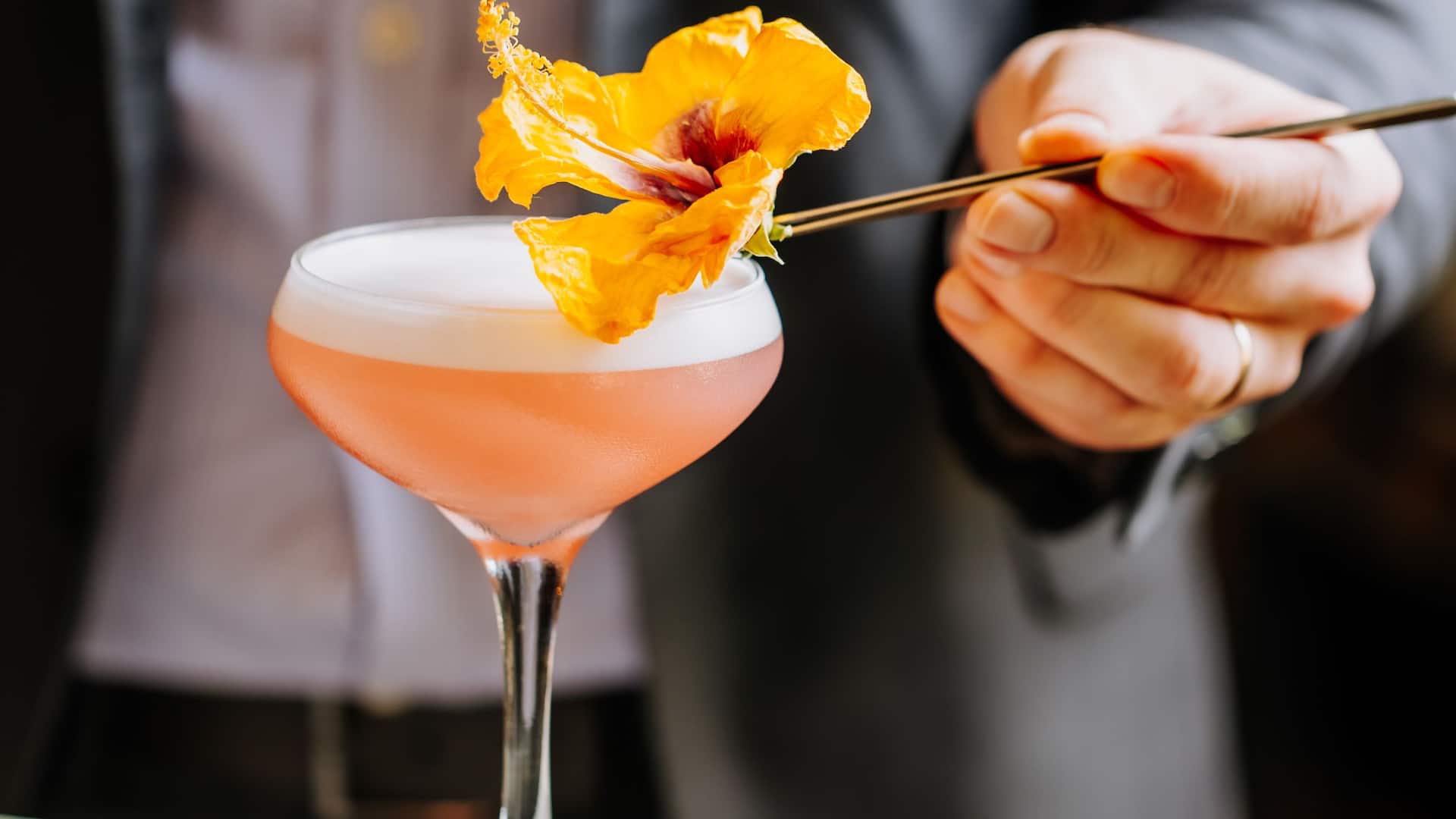 Hyatt Regency Brisbane Hibiscus Sour