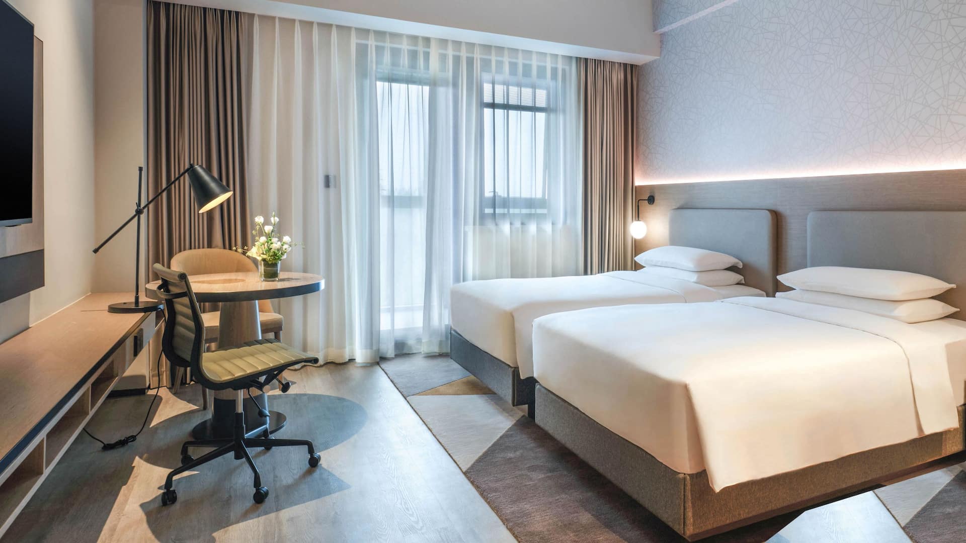 Hyatt Place Beijing Shiyuan Two Twin Beds No Sofa Bed