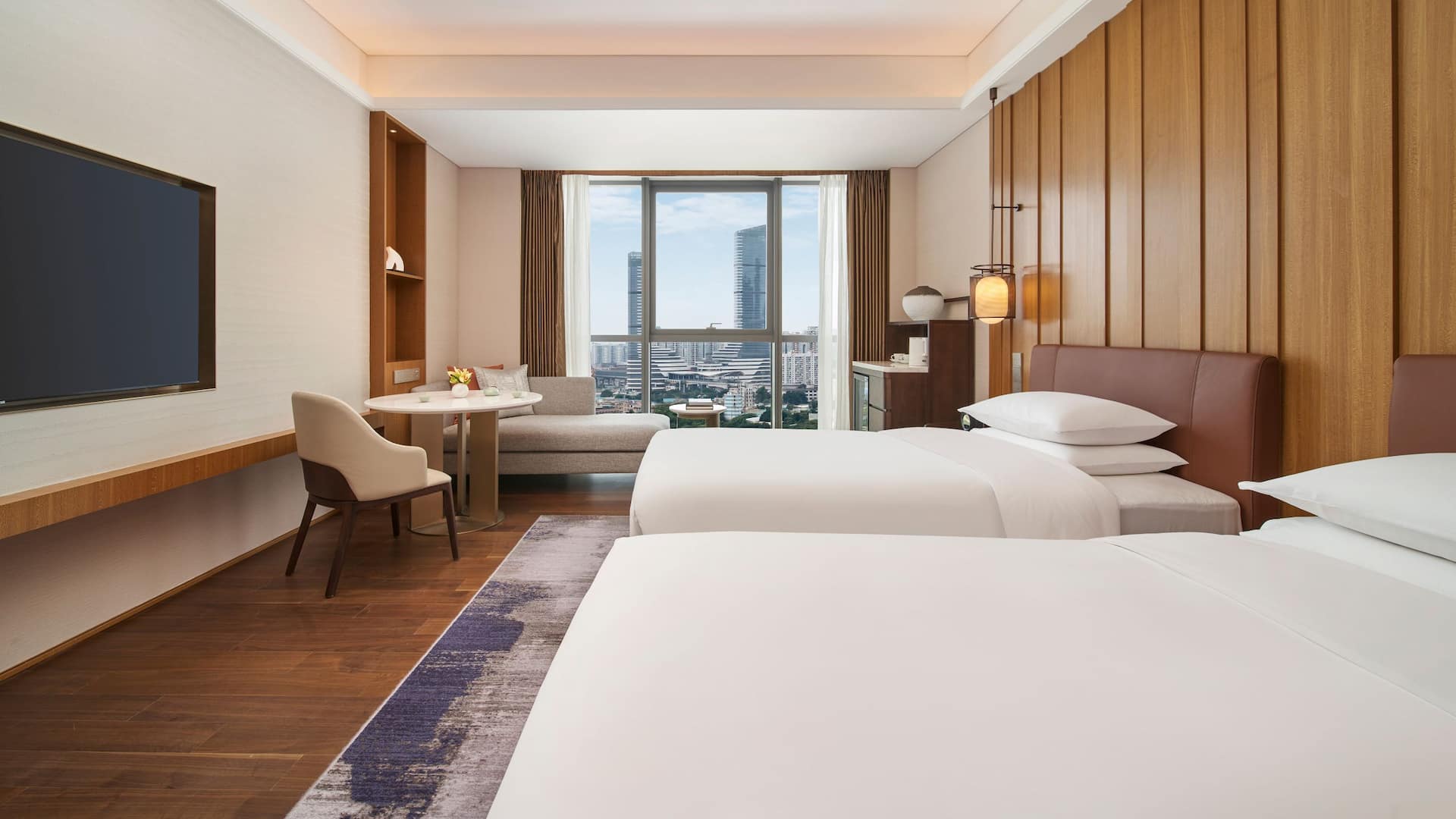 Hyatt Regency Guangzhou Zengcheng Twin Beds City View Club Access
