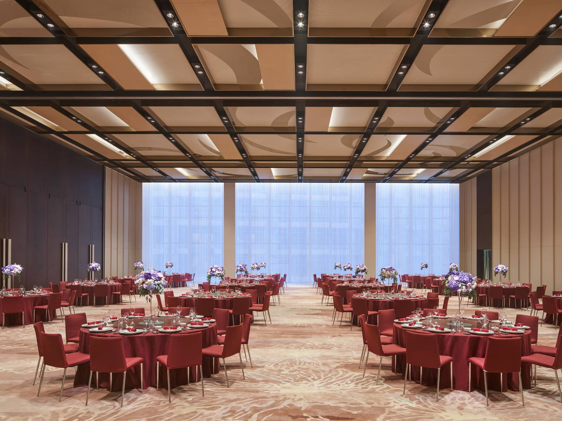 Hyatt Regency Guangzhou Zengcheng Regency Ballroom Wedding Setup