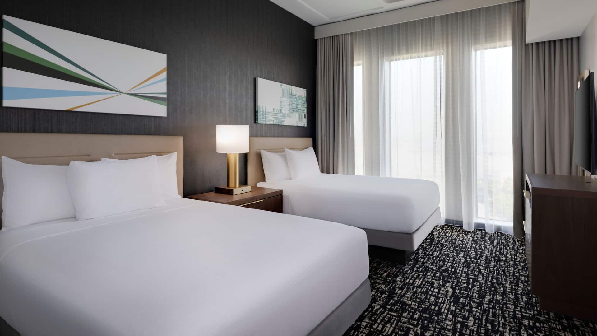 Hyatt House LAX / Century Blvd Laxxl 1 Bedroom Kitchen Suite Bedroom
