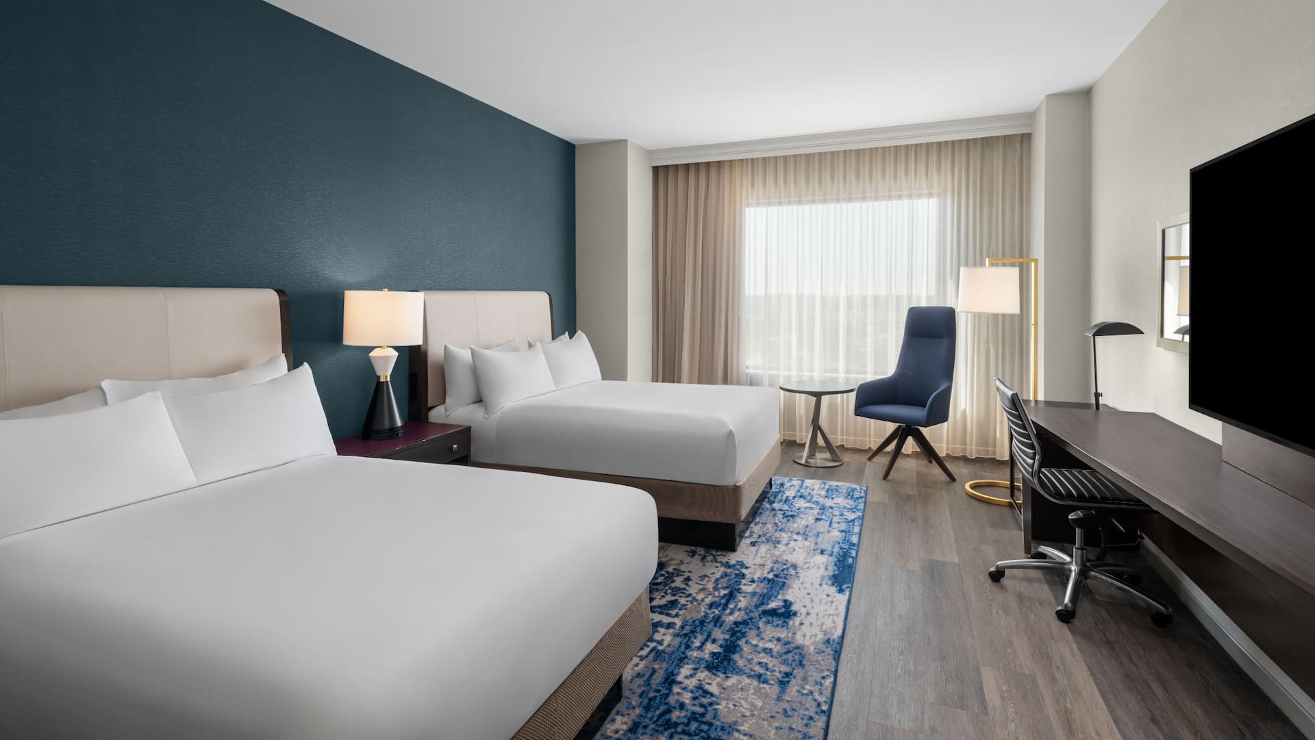 Hyatt Regency Pittsburgh International Airport Double Beds Guestroom
