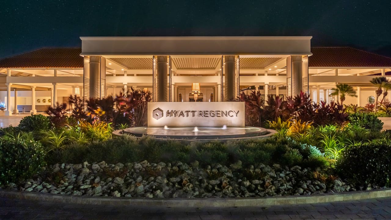 Hotel entrance 
