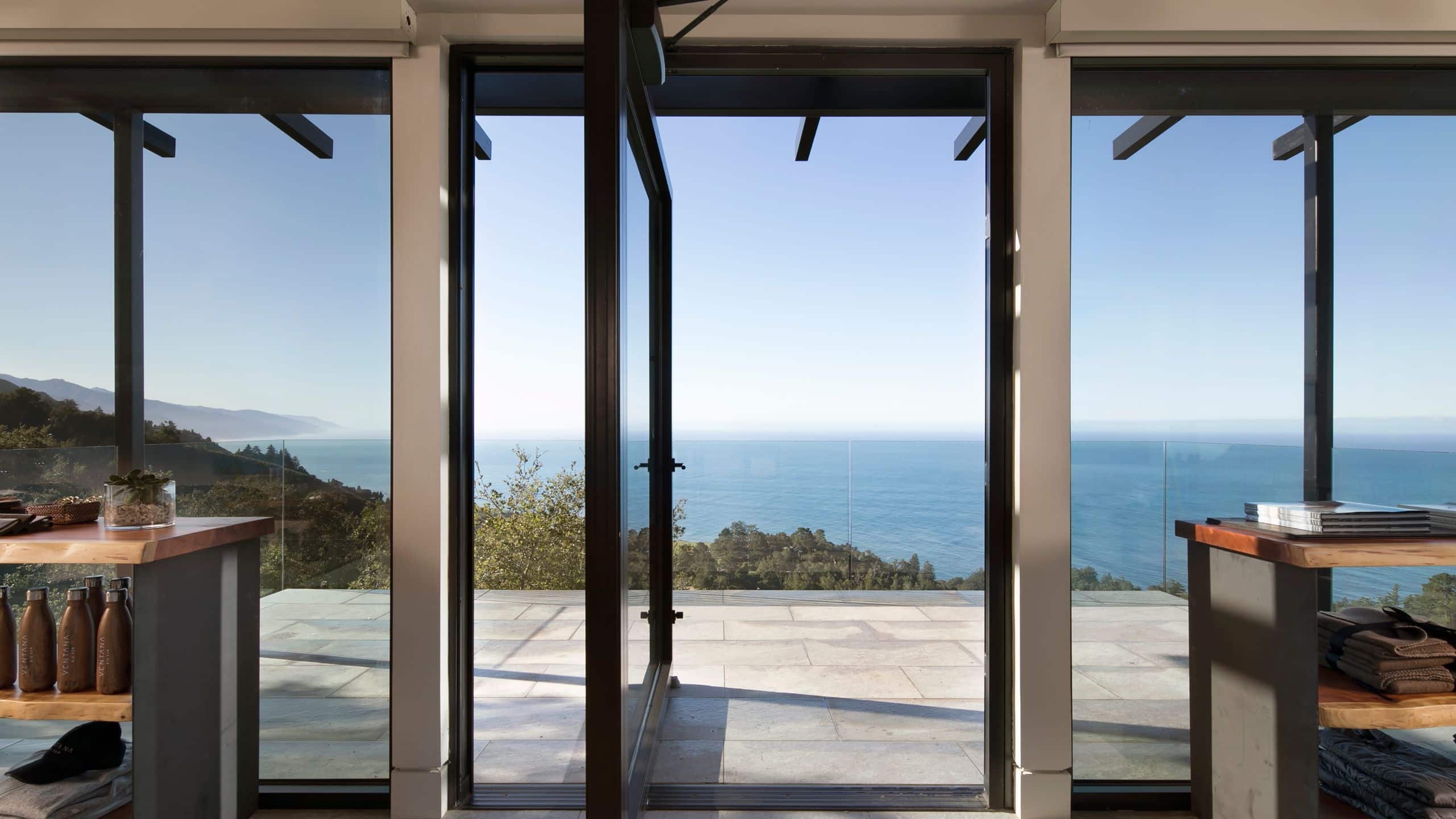 Alila Ventana Big Sur Glass House Open Balcony