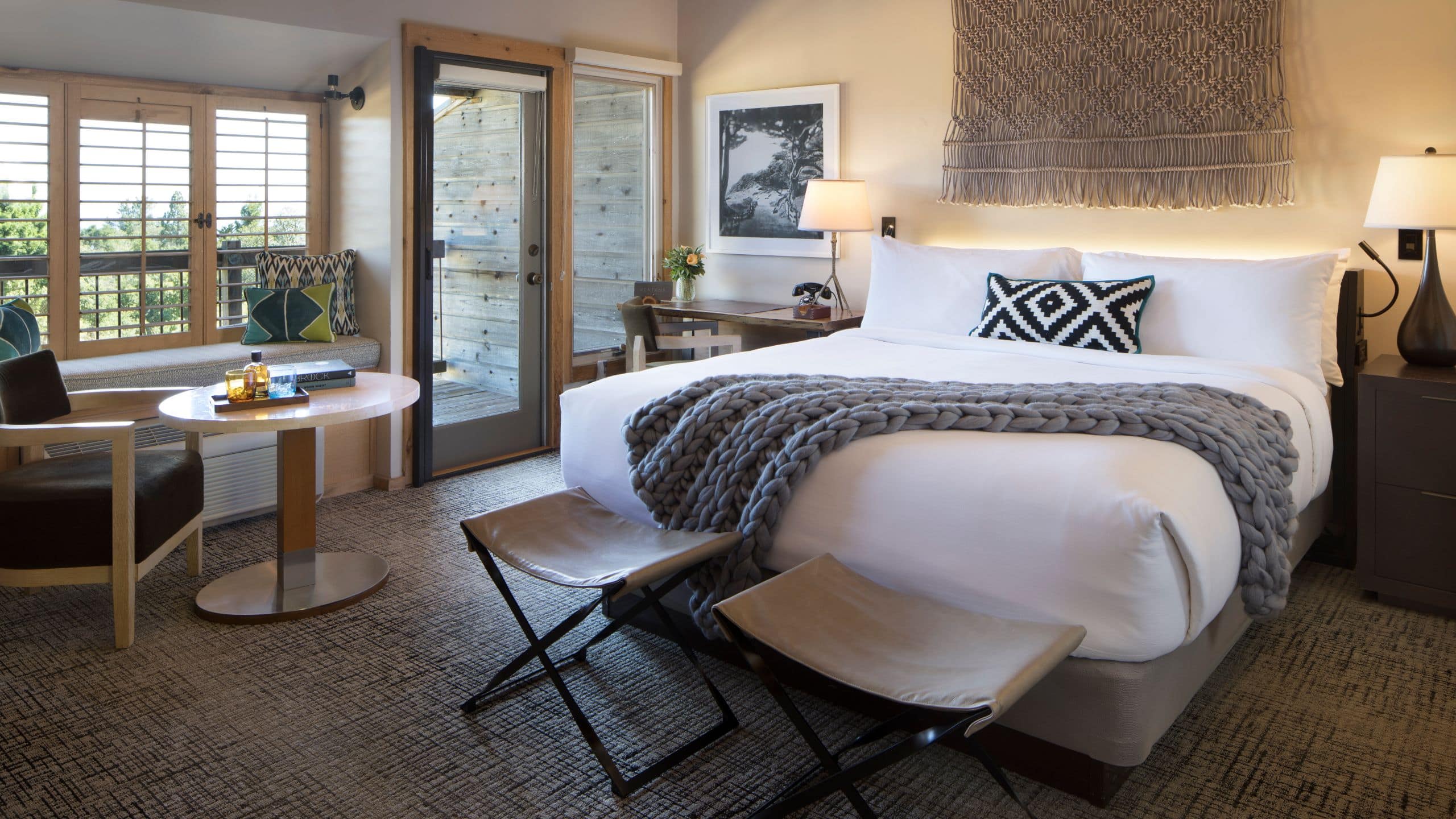Alila Ventana Big Sur Guestroom Suite Bed