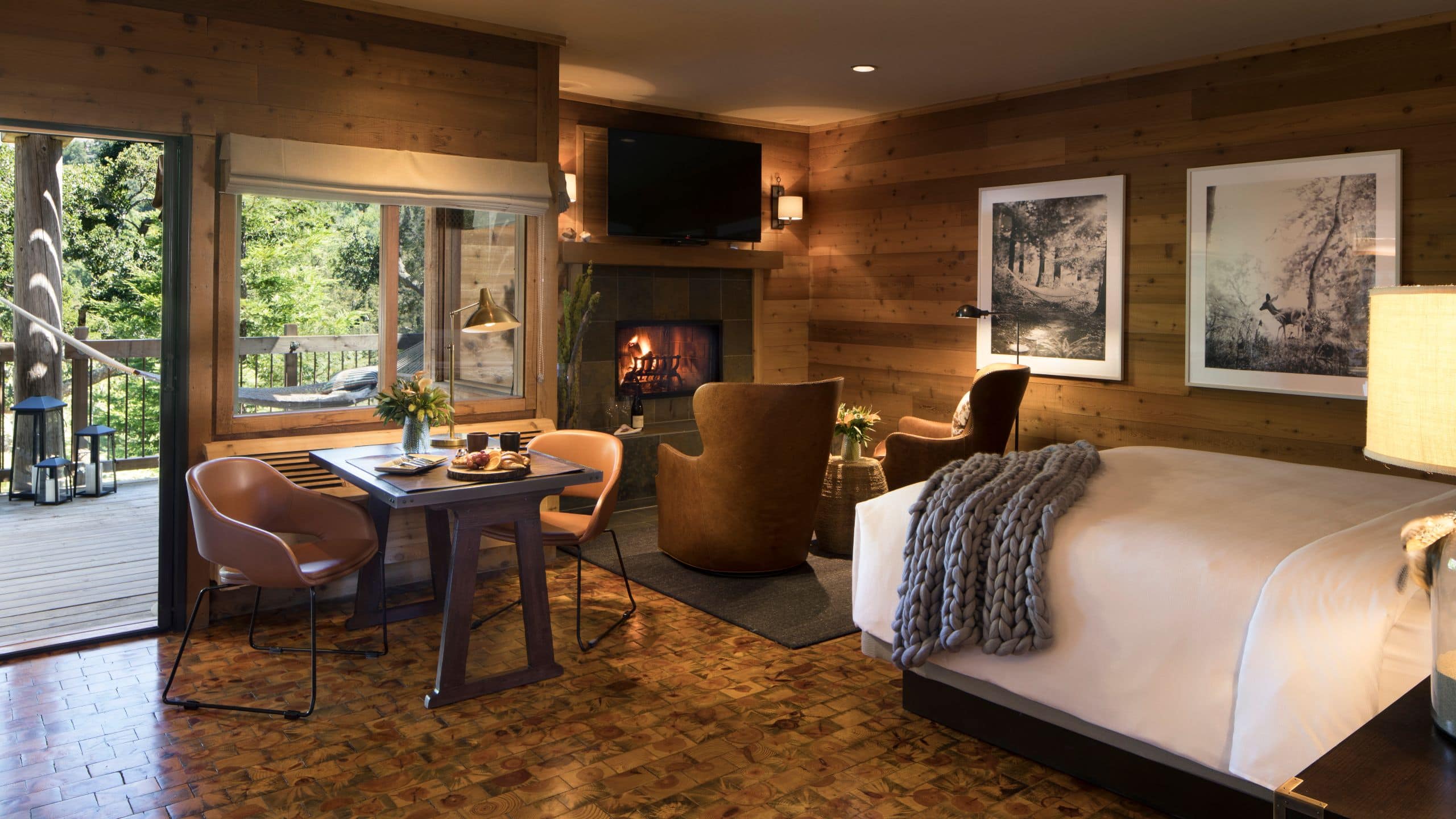 Alila Ventana Big Sur Guestroom Suite Living Dining