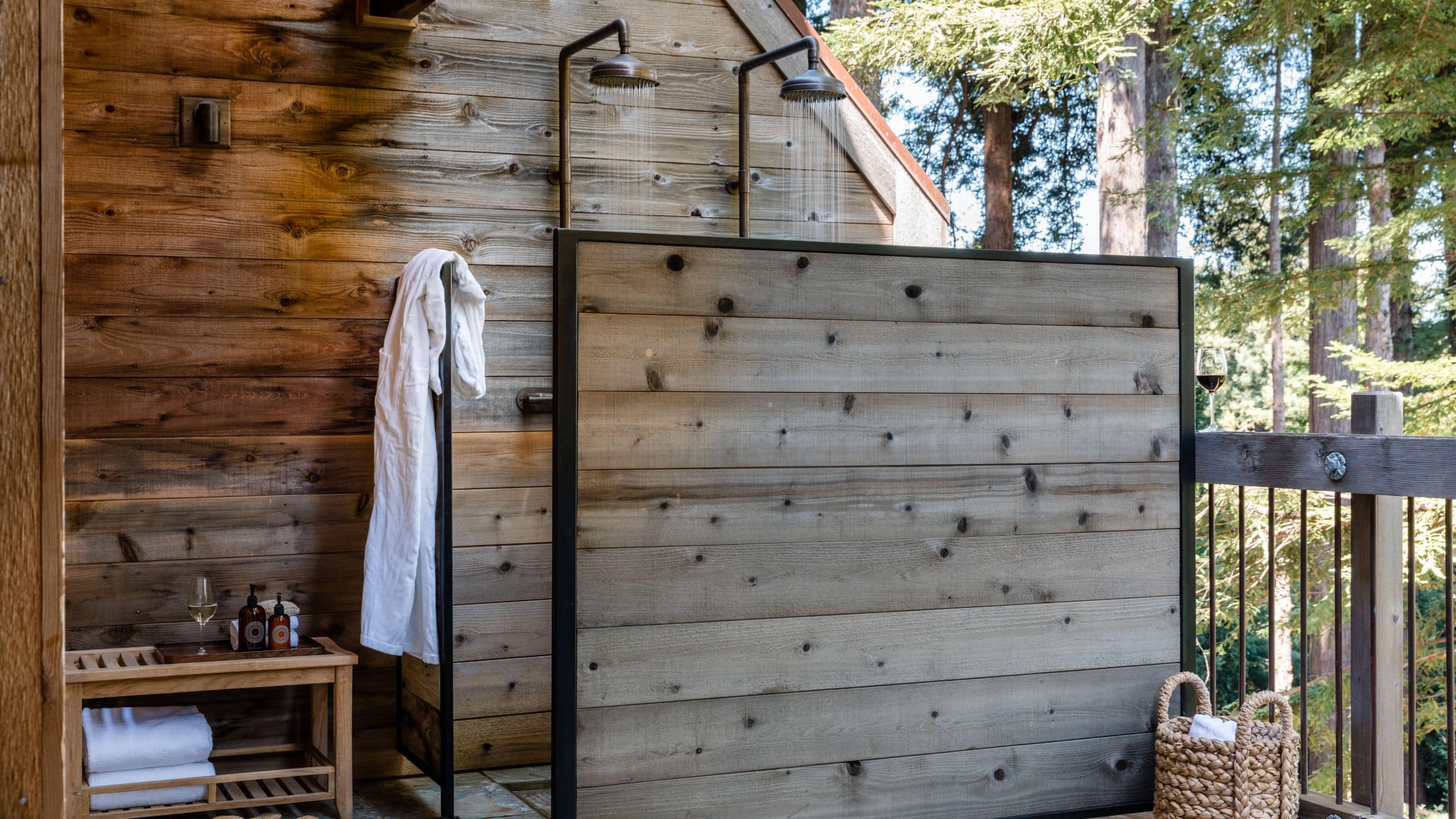 Alila Ventana Big Sur Outdoor Shower Patio
