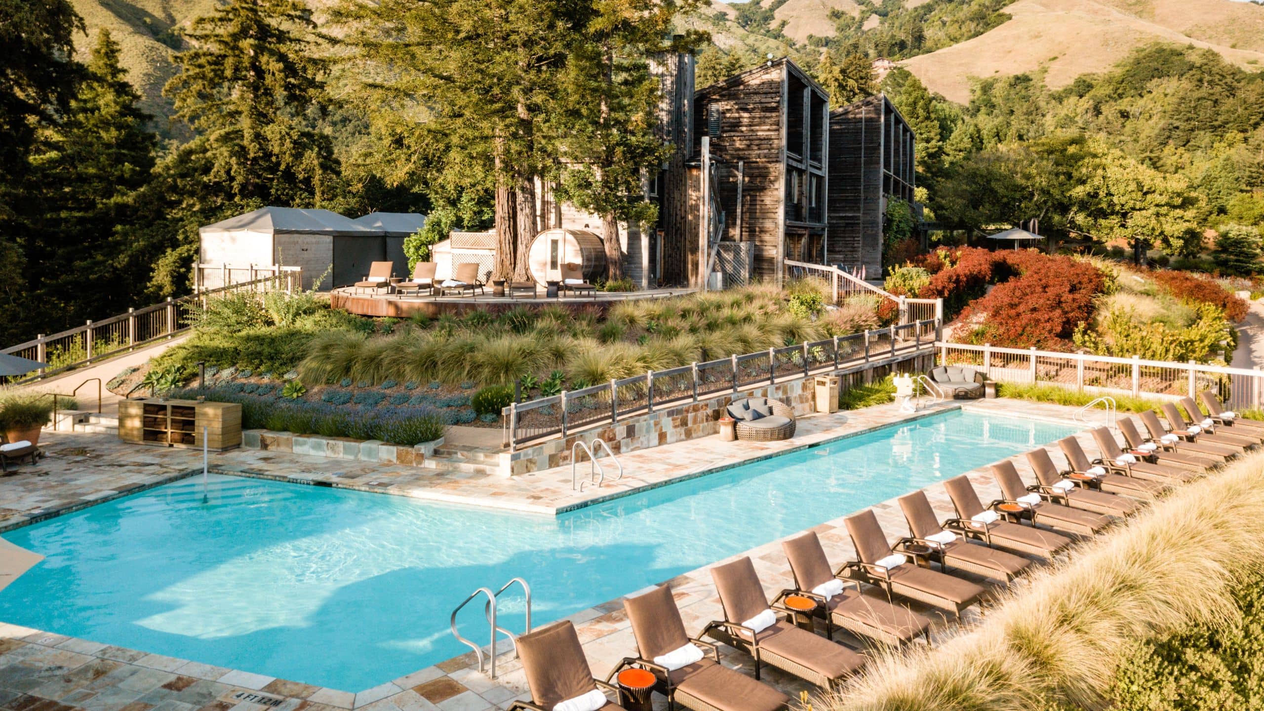 Alila Ventana Big Sur Exterior Pool View Sunny
