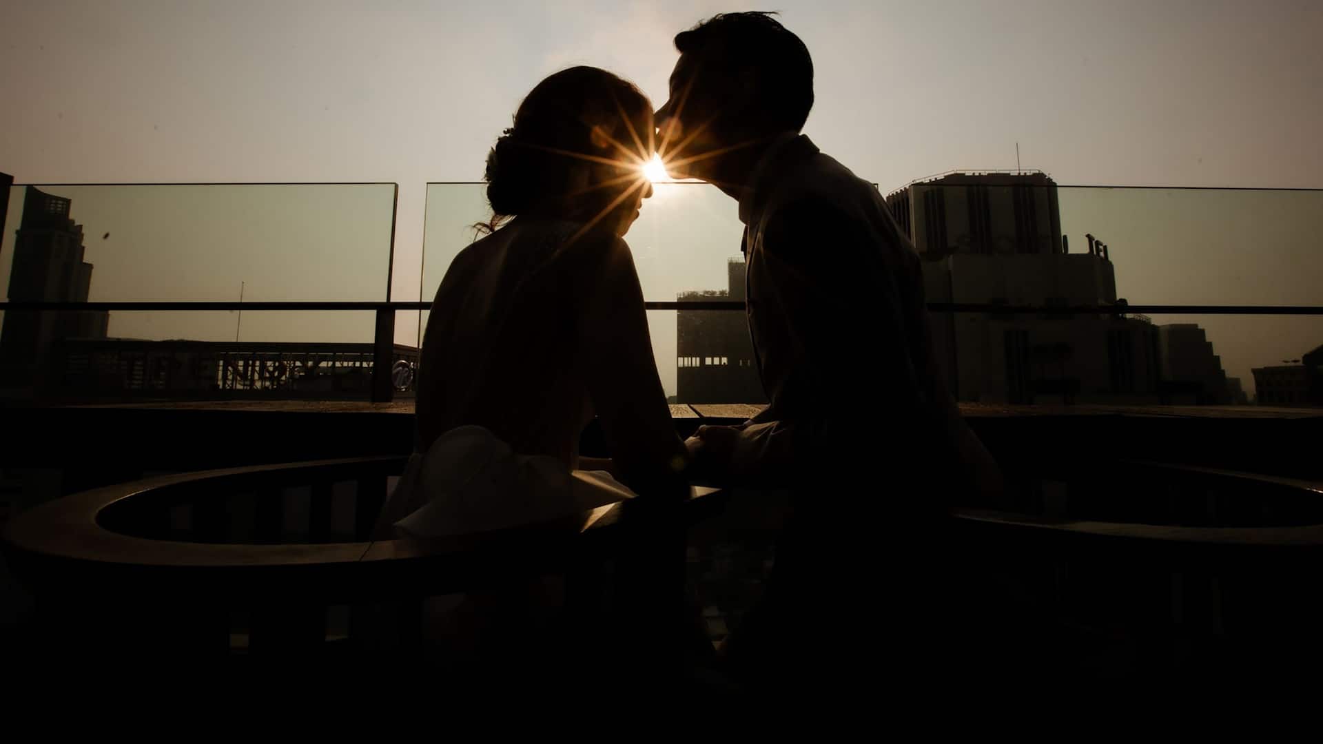 Hyatt Regency Bangkok Sukhumvit Peerada Kritsada Wedding Sunset