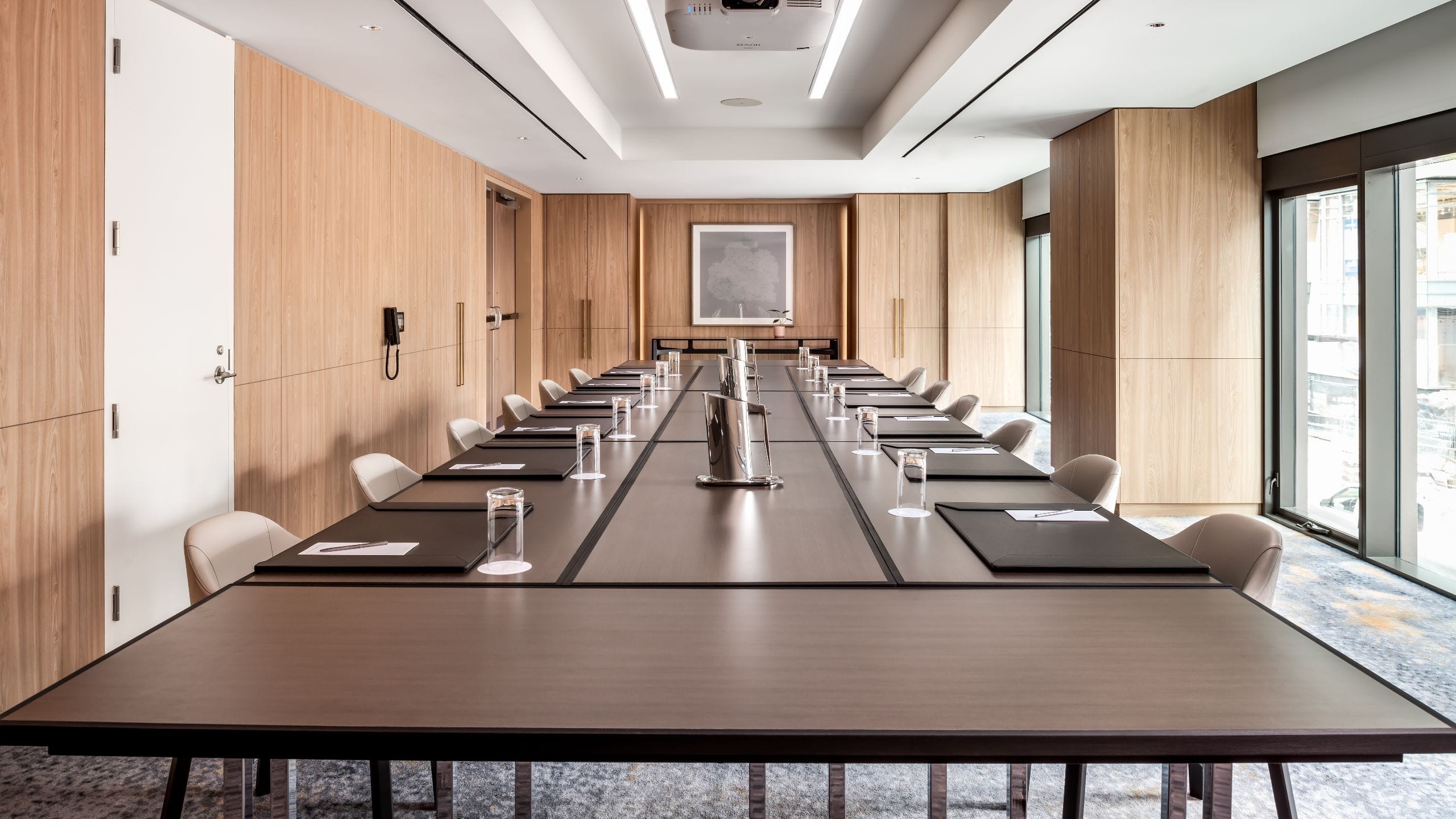 1 of 2 Park Hyatt Toronto Salon D Boardroom