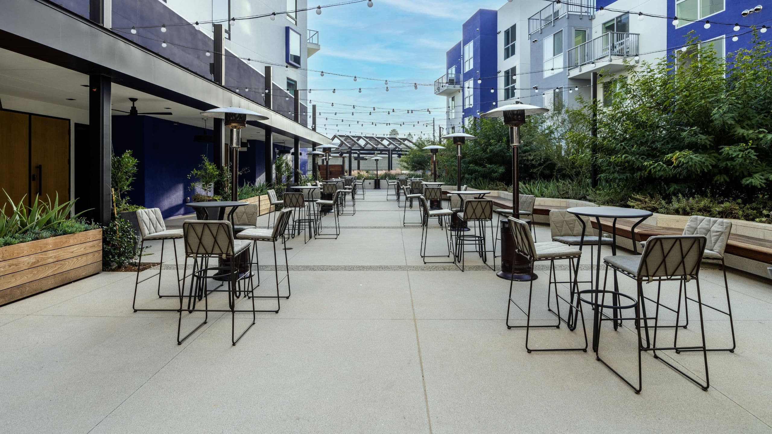 The Shay Ivy Courtyard Reception
