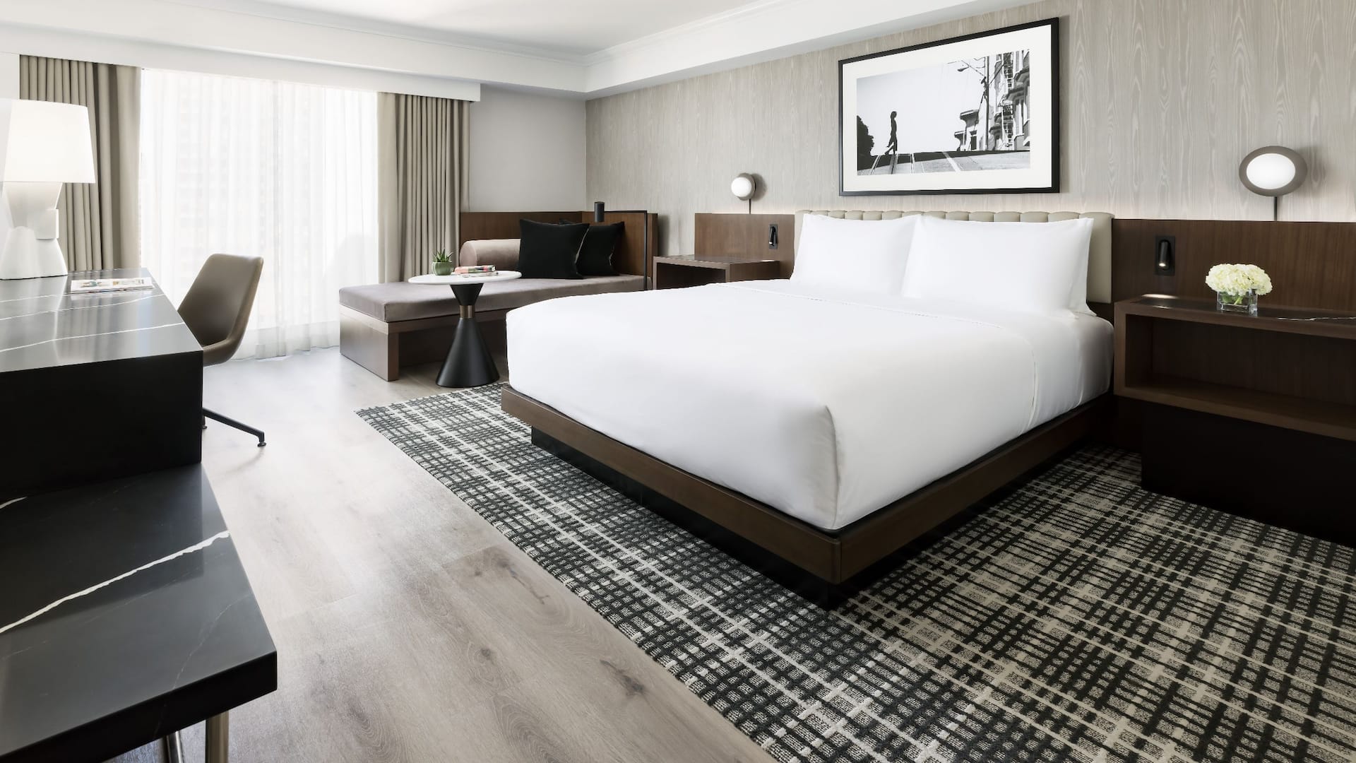 Hyatt Regency San Francisco Downtown SOMA King Guestroom Layout