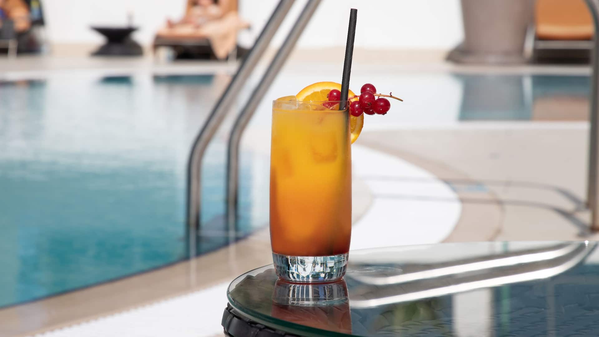 Hyatt Place Dubai Jumeirah Tequila Sunrise Pool Drink