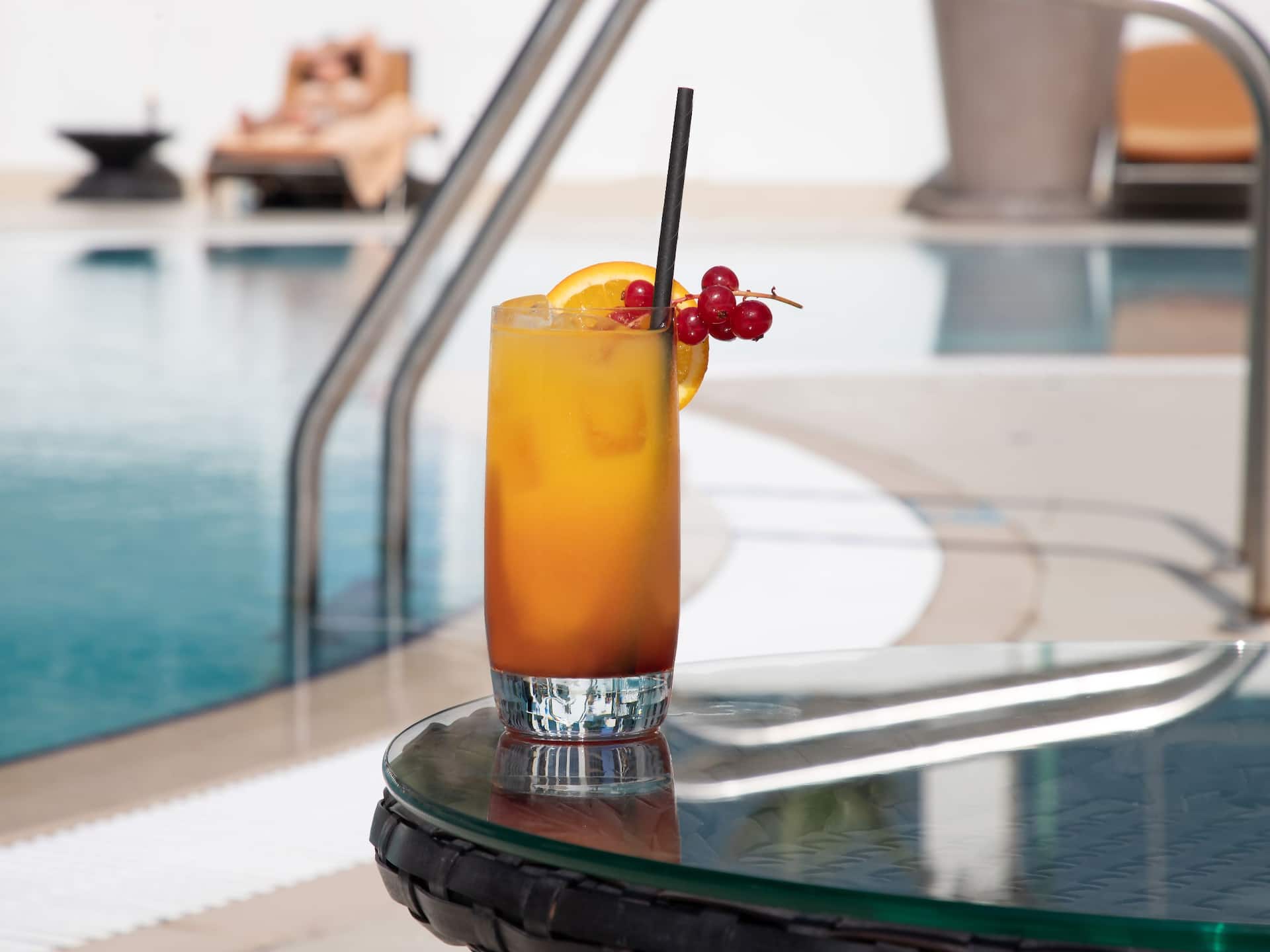 Hyatt Place Dubai Jumeirah Tequila Sunrise Pool Drink