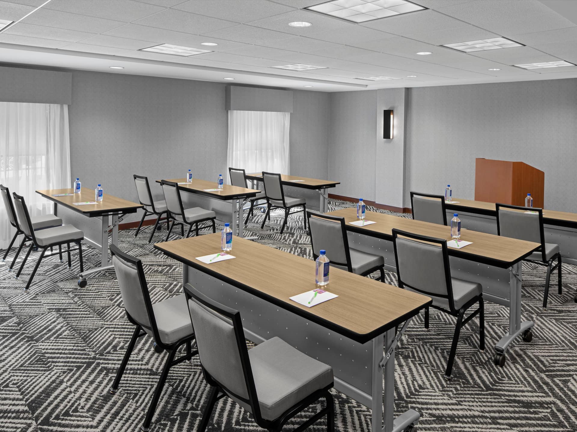 Hyatt Place Boston/Braintree Meeting Room Classroom Setup