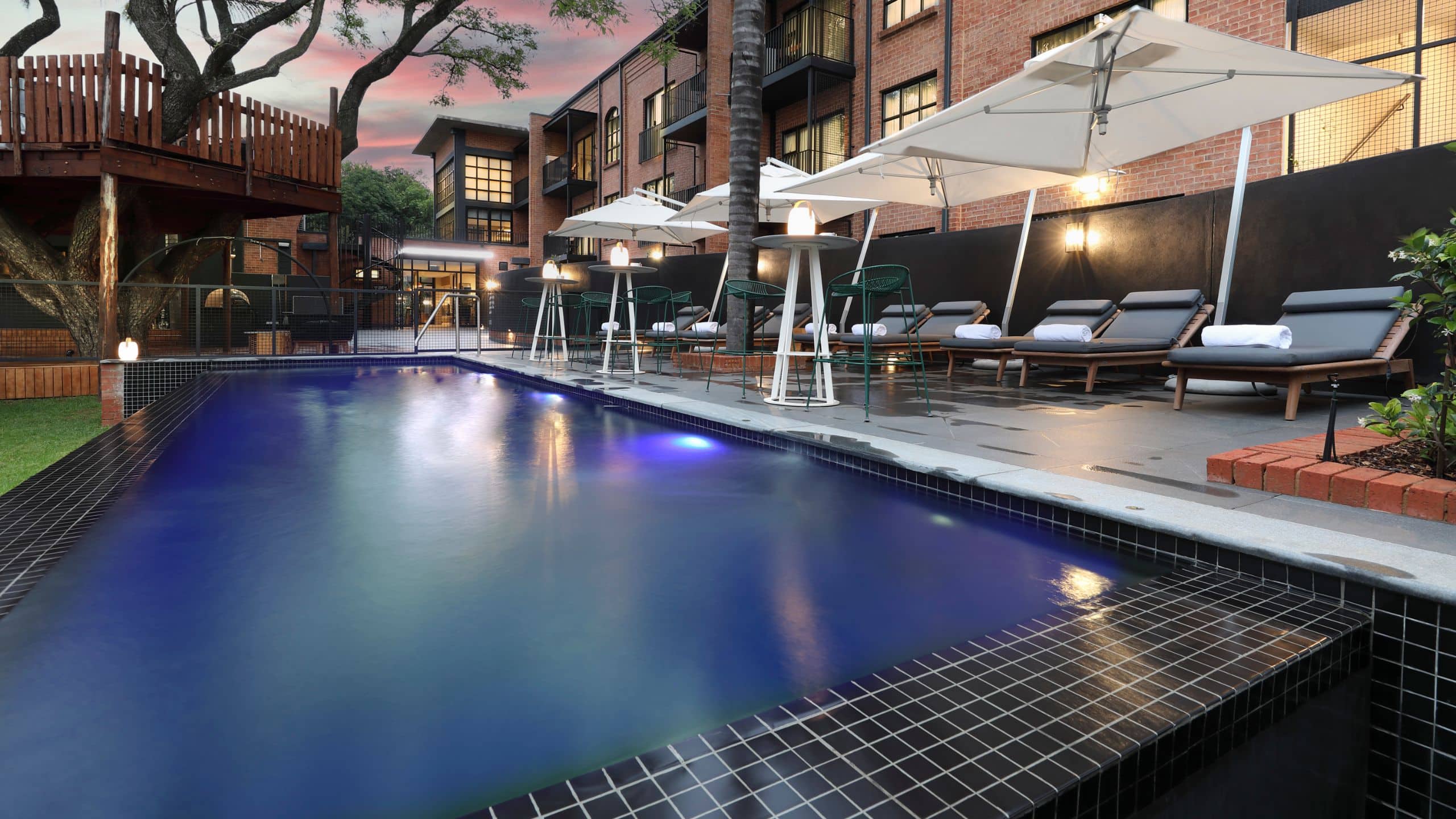 Hyatt House Johannesburg Sandton Pool View