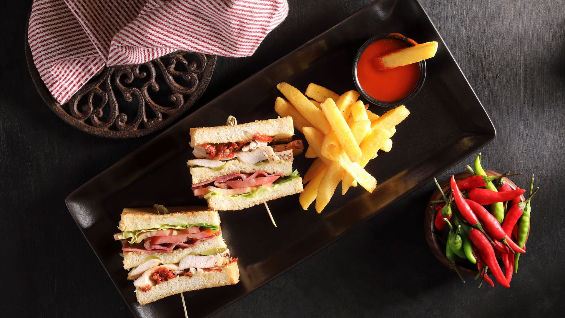 Hyatt House Johannesburg Sandton Club Sandwich