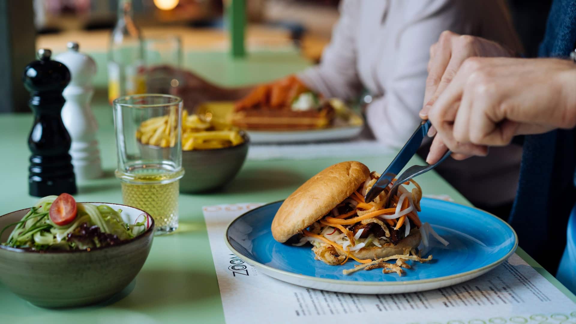 Hyatt Place Zurich Airport The Circle Planted Chicken Sandwich