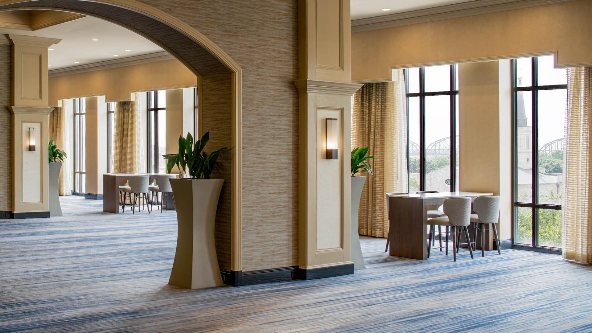 Hyatt Regency St. Louis at The Arch Grand Ballroom Prefunction Seating