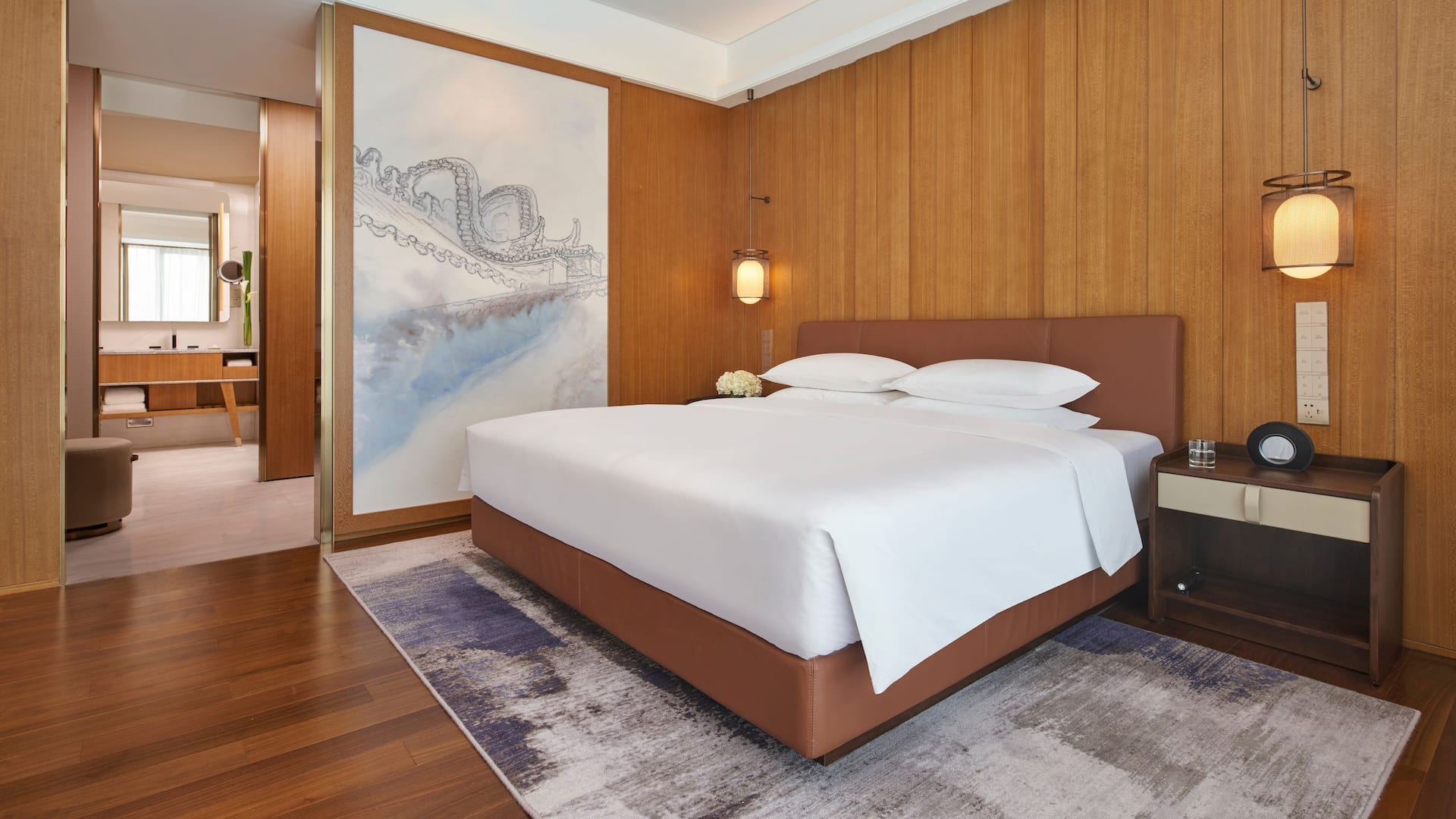Hyatt Regency Guangzhou Zengcheng Regency Suite Bedroom
