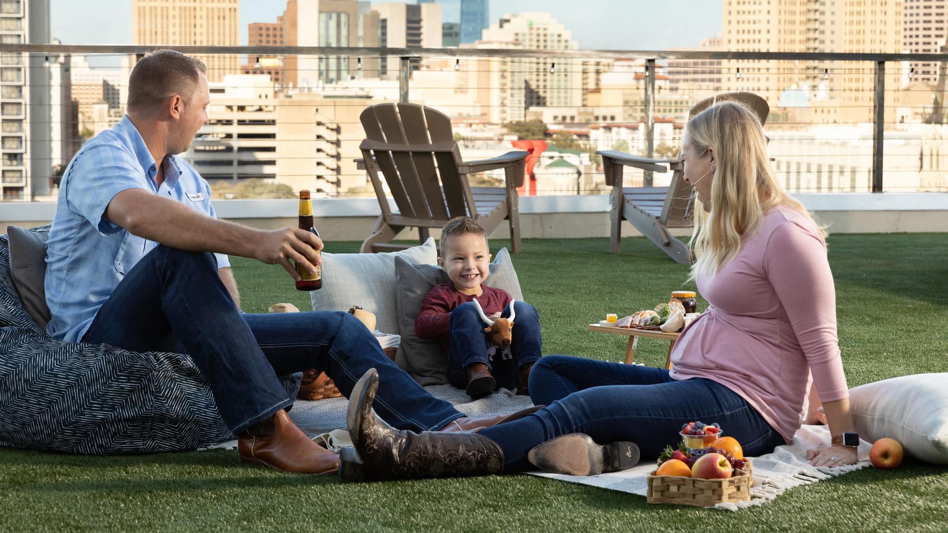 Grand Hyatt San Antonio River Walk Family Terrace Picnic