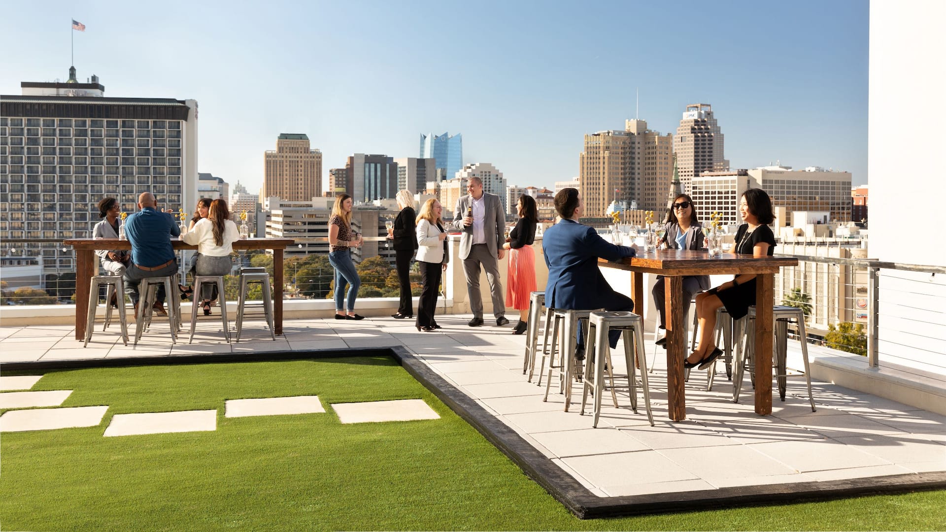 Grand Hyatt San Antonio River Walk Terrace Seating
