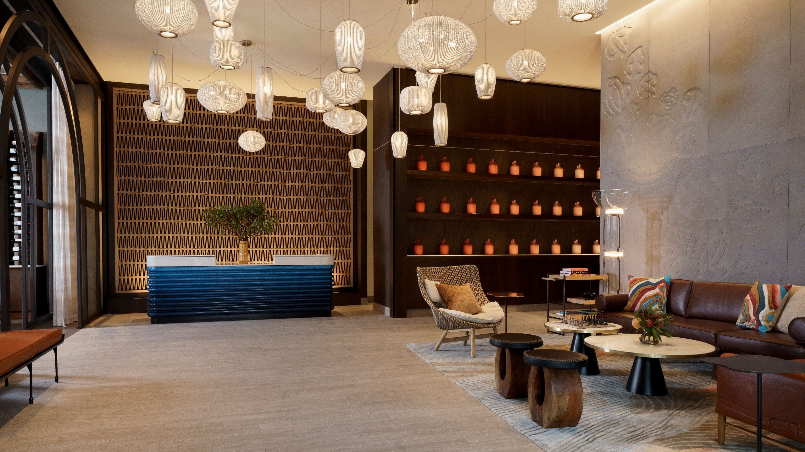 Hyatt Centric Buckhead Atlanta Lobby Front Desk Overview