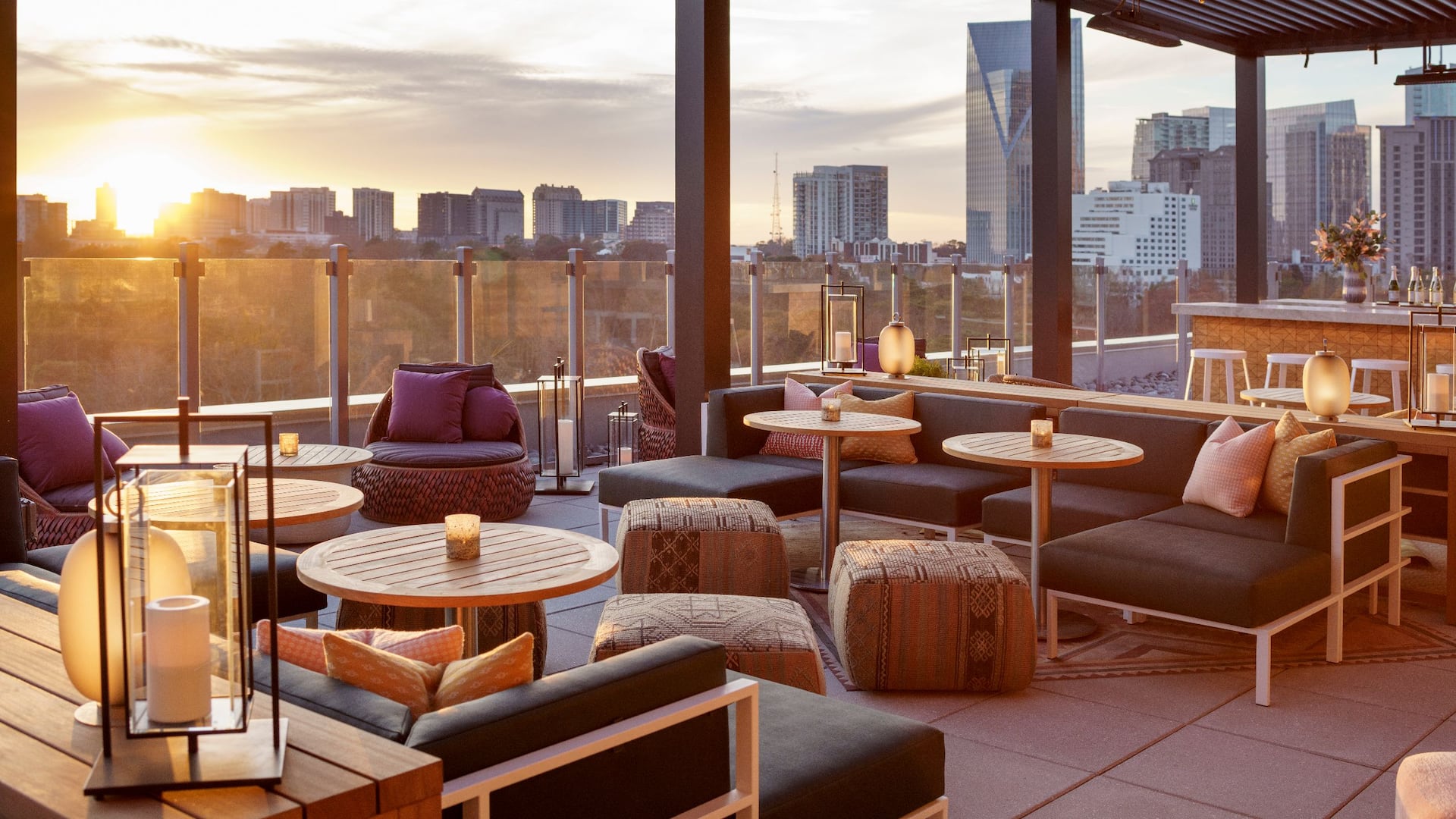 Rooftop Interior Seating