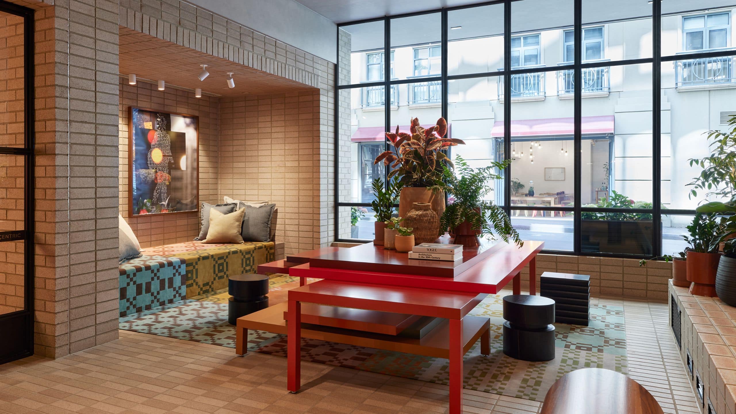 Hyatt Centric Melbourne Lobby Table