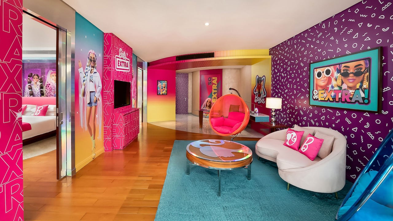 Barbie Suite (Barbie EXTRA) at Grand Hyatt Kuala Lumpur, Malaysia