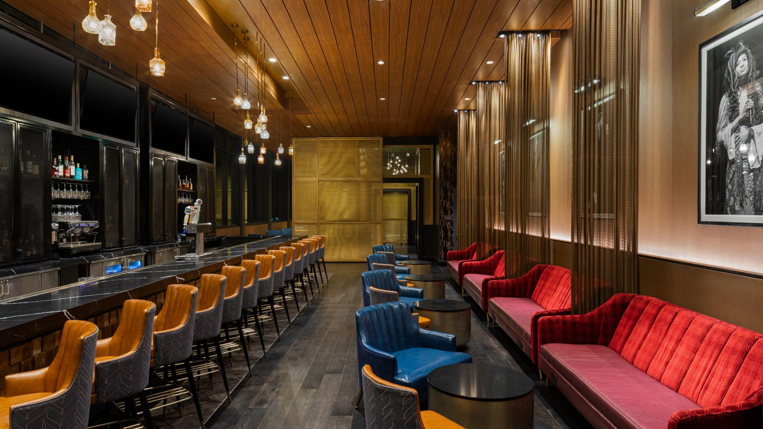 Hyatt Centric Beale Street Memphis Bar Seating