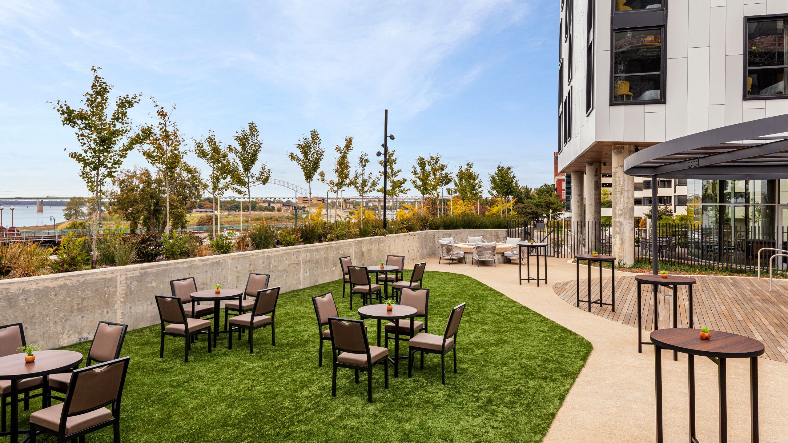 Hyatt Centric Beale Street Memphis Event Lawn