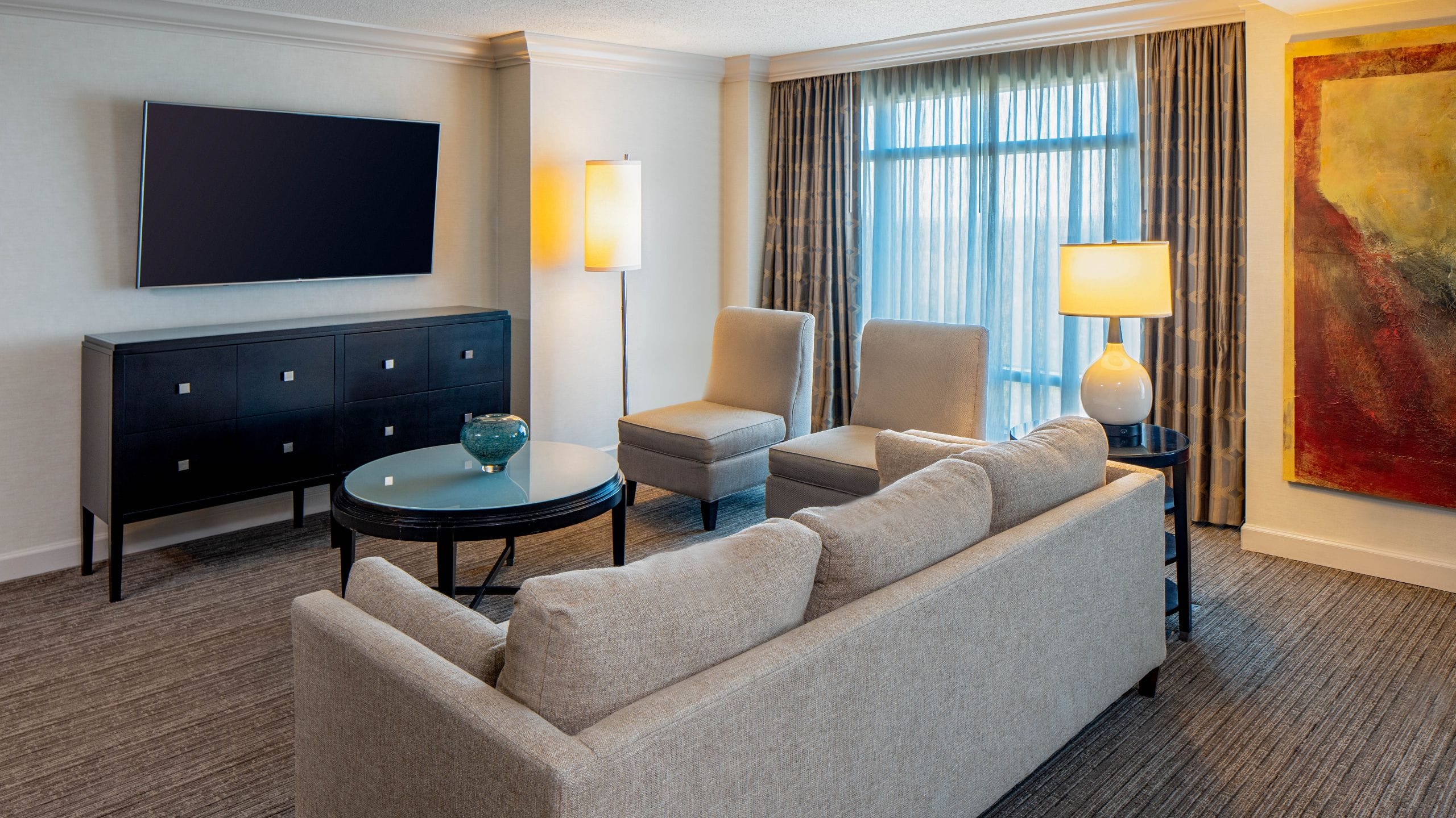 Hyatt Regency Reston Town Center Suite Living