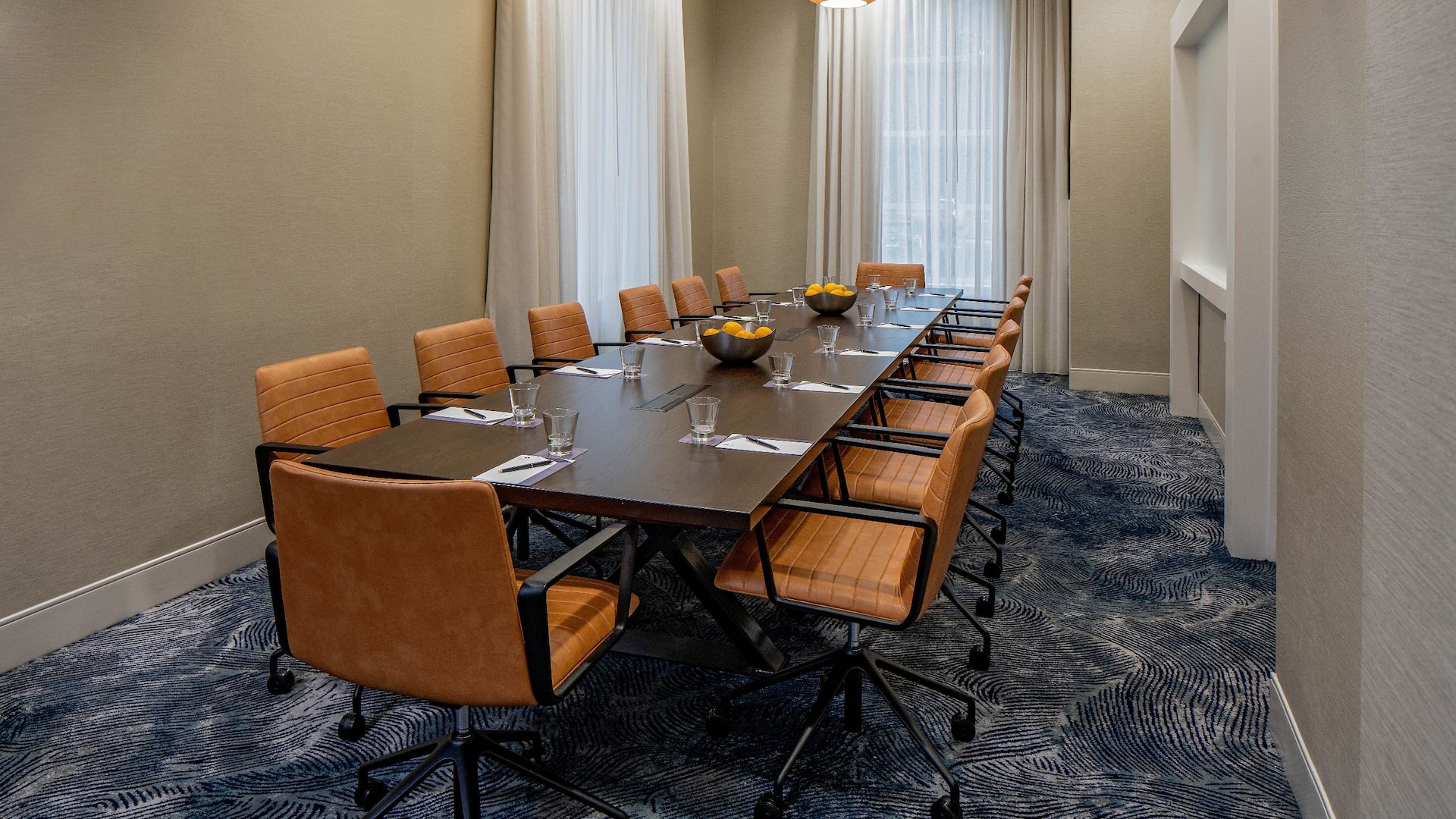 Hyatt Regency Greenwich Boardroom Angled