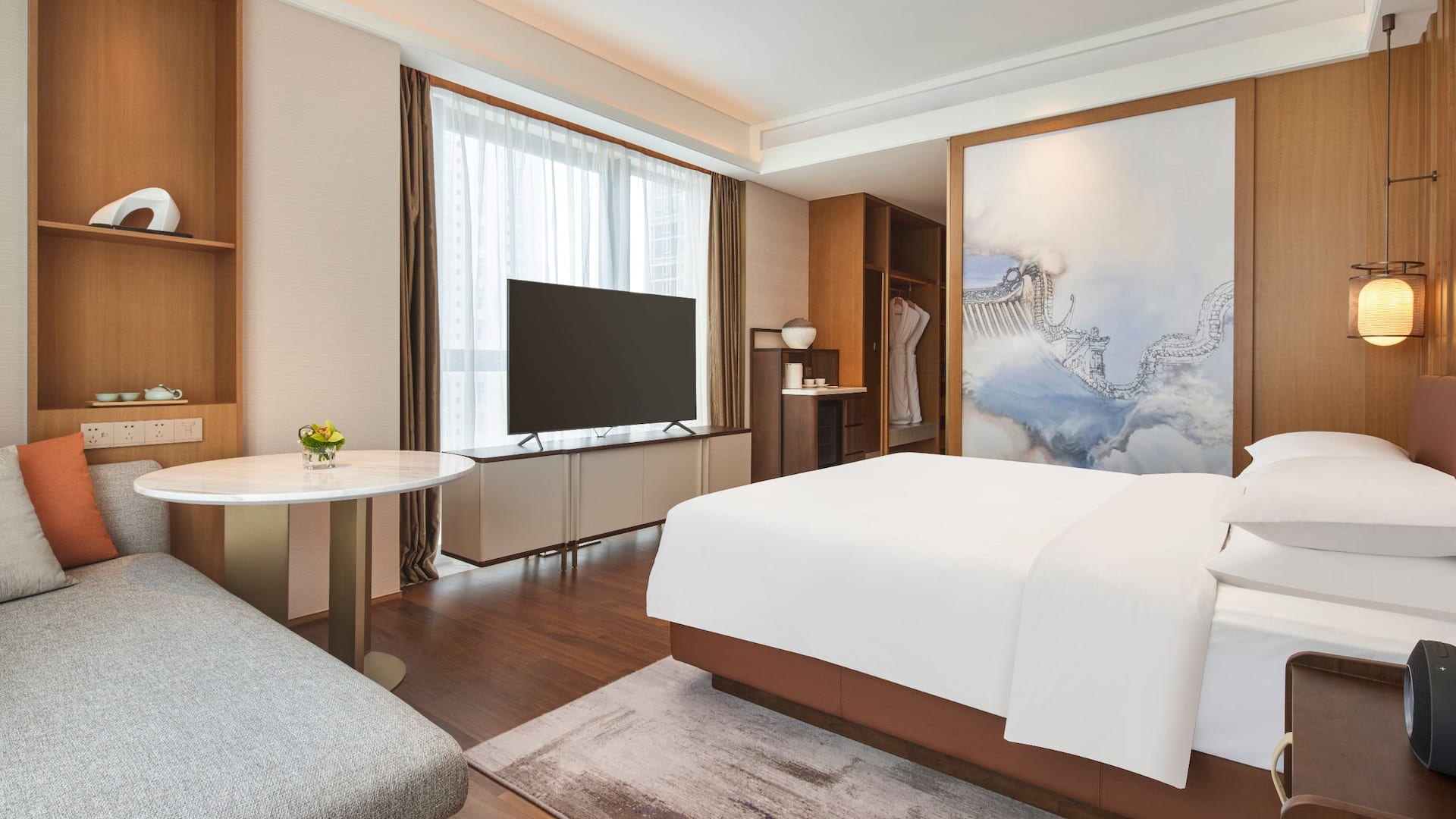 Hyatt Regency Guangzhou Zengcheng King Guestroom City View