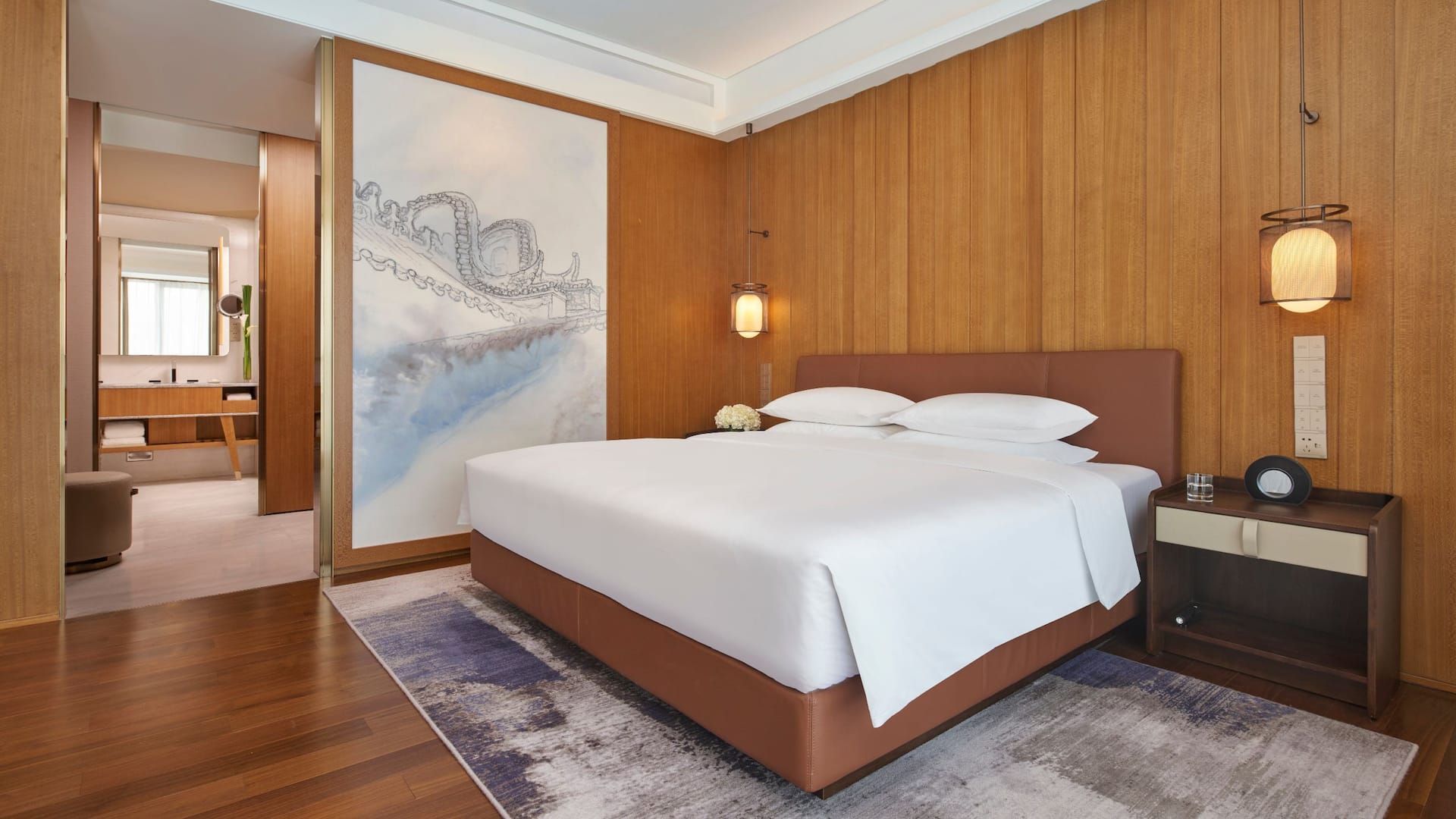 Hyatt Regency Guangzhou Zengcheng Regency Suite Bedroom