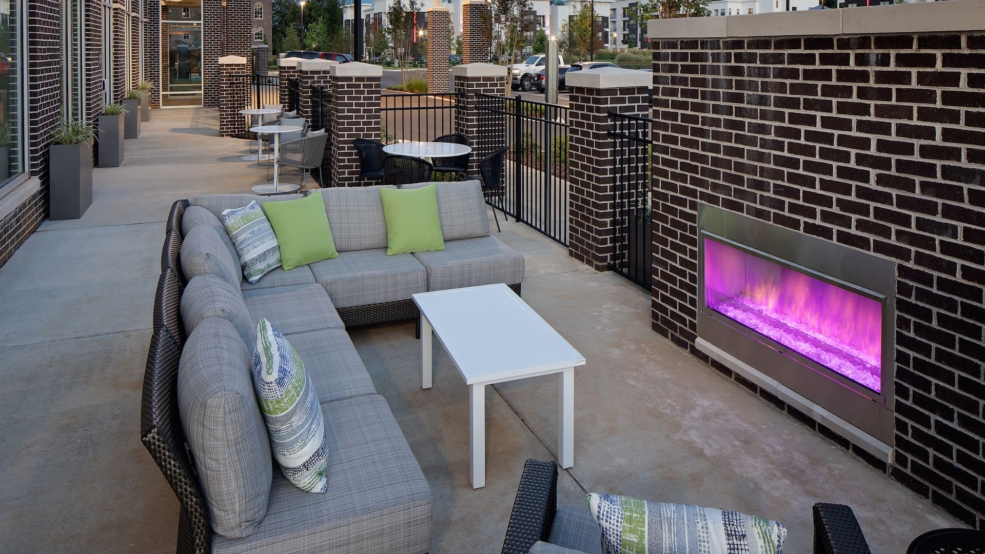 Hyatt Place Murfreesboro Patio Fireplace