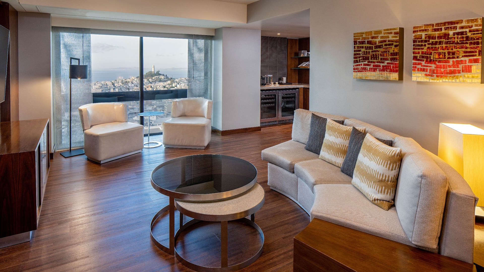 Grand Hyatt San Francisco Suite Parlour View