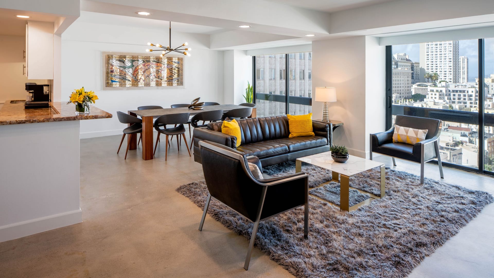 2 von 8 Grand Hyatt San Francisco Residence Living Room