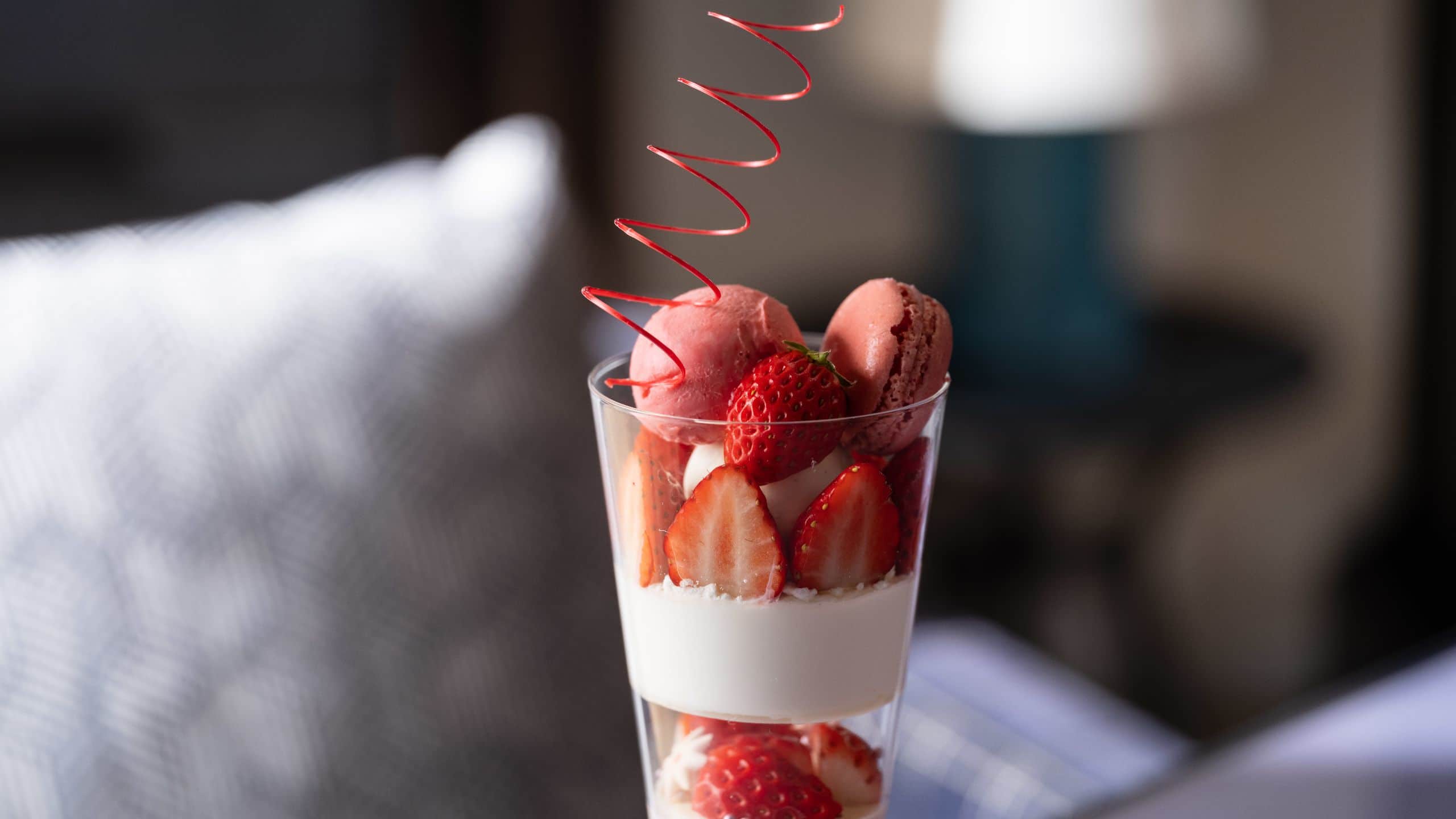 Hyatt Centric Kanazawa Five Strawberry Parfait Close-up