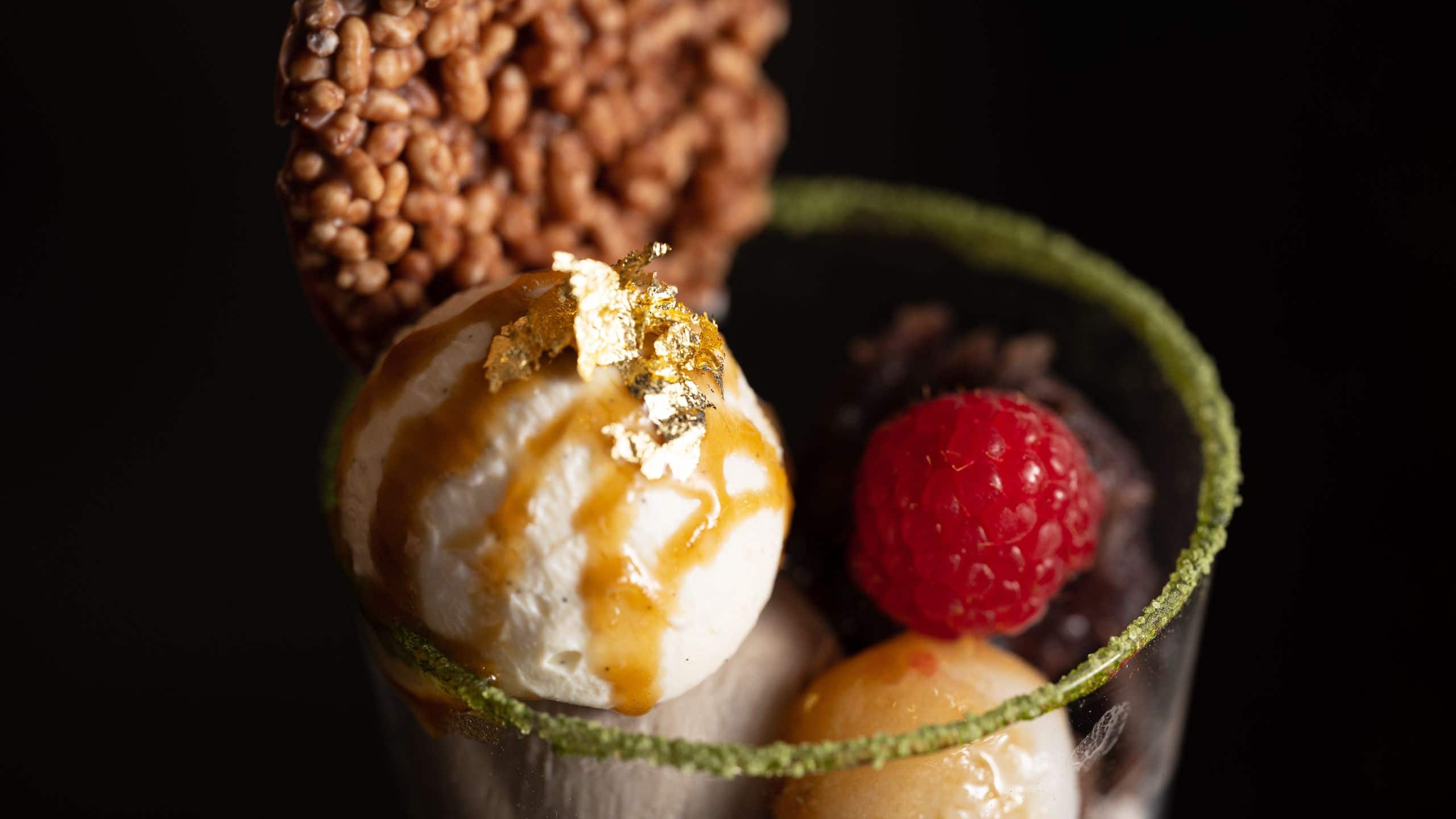 Hyatt Centric Kanazawa Five Tea Parfait Close-up