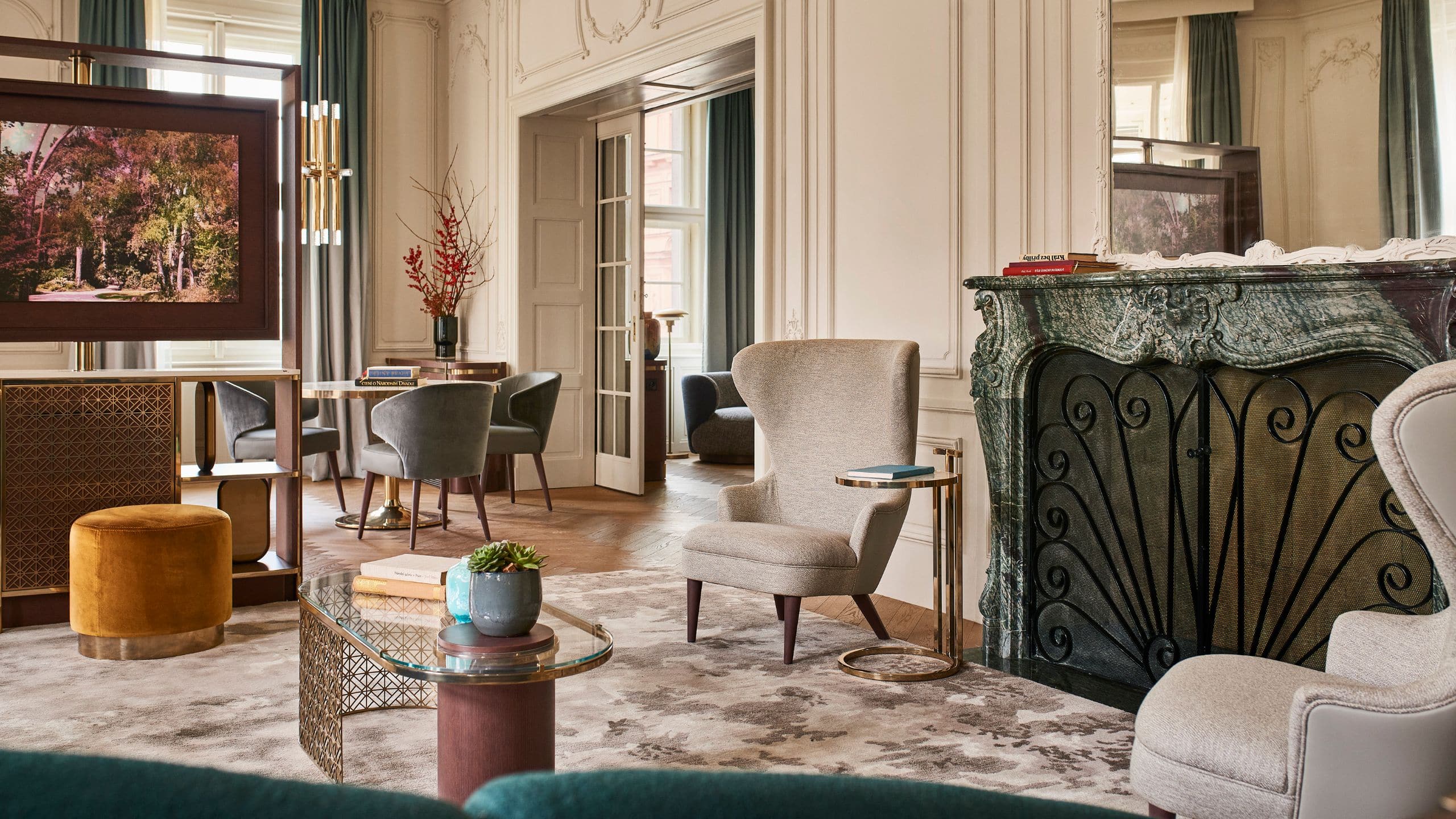 Andaz Prague Presidential Suite Living Room