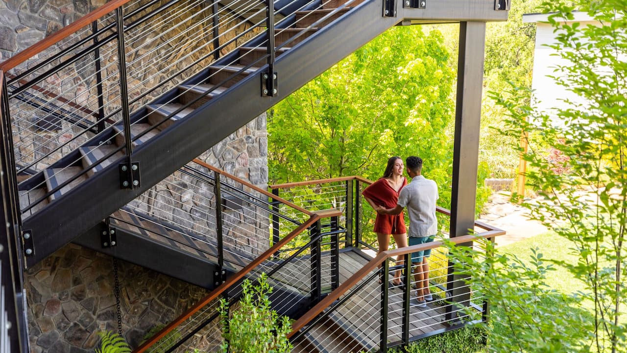 Couple Staircase