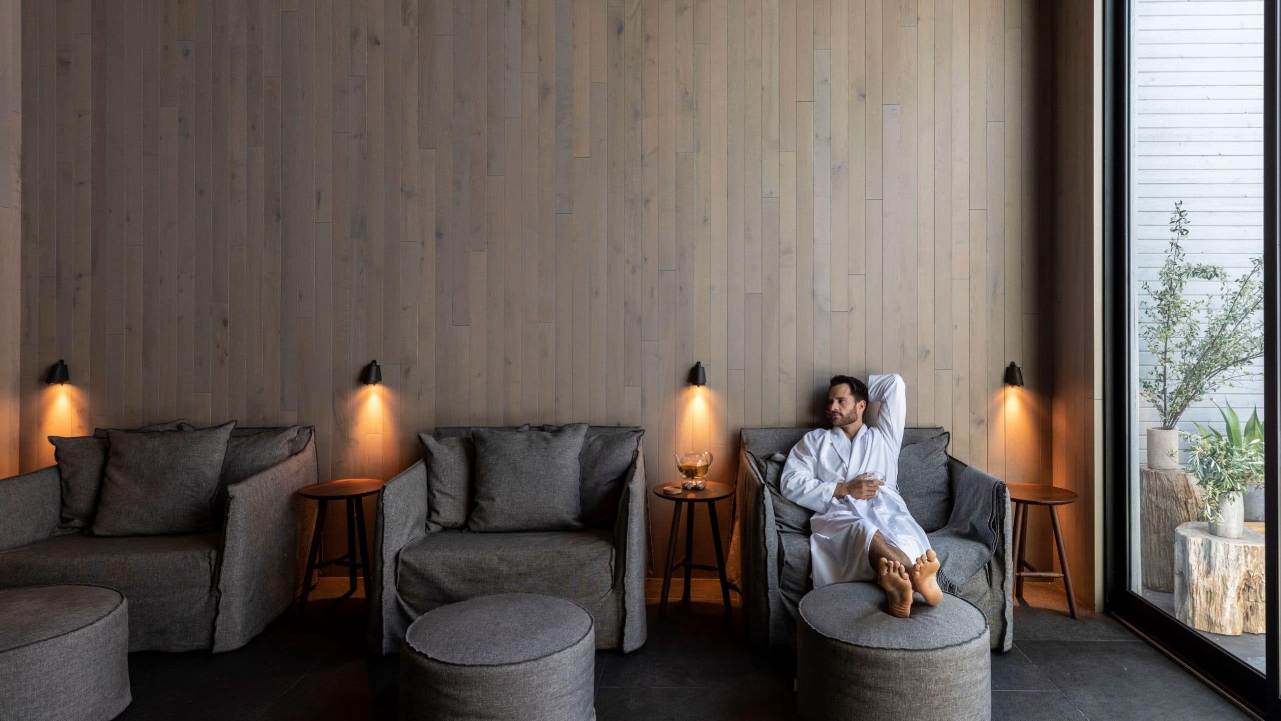 Alila Napa Valley Man Relaxation Room Spa