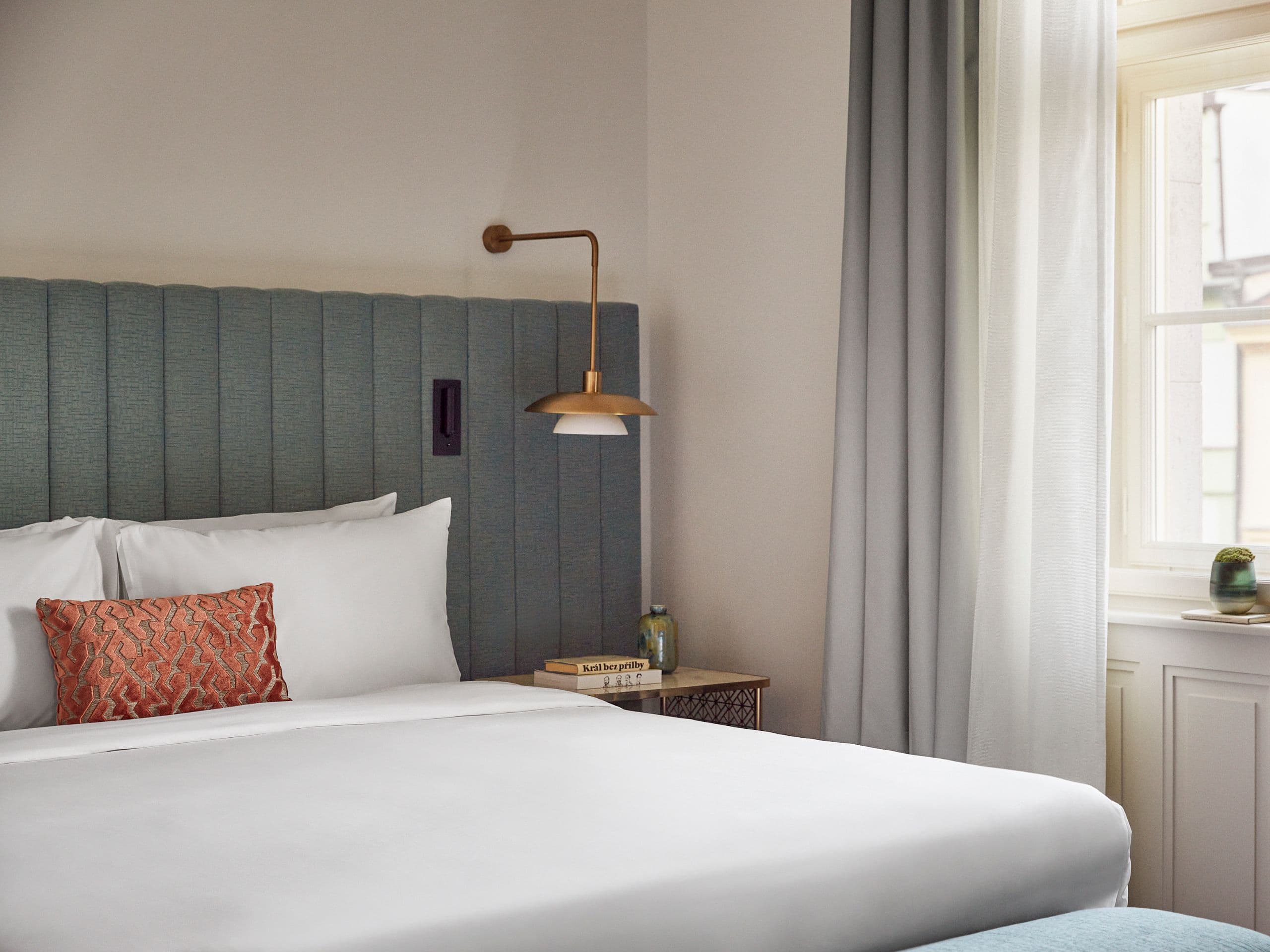 Andaz Prague Winter Garden Deluxe Suite Bedroom