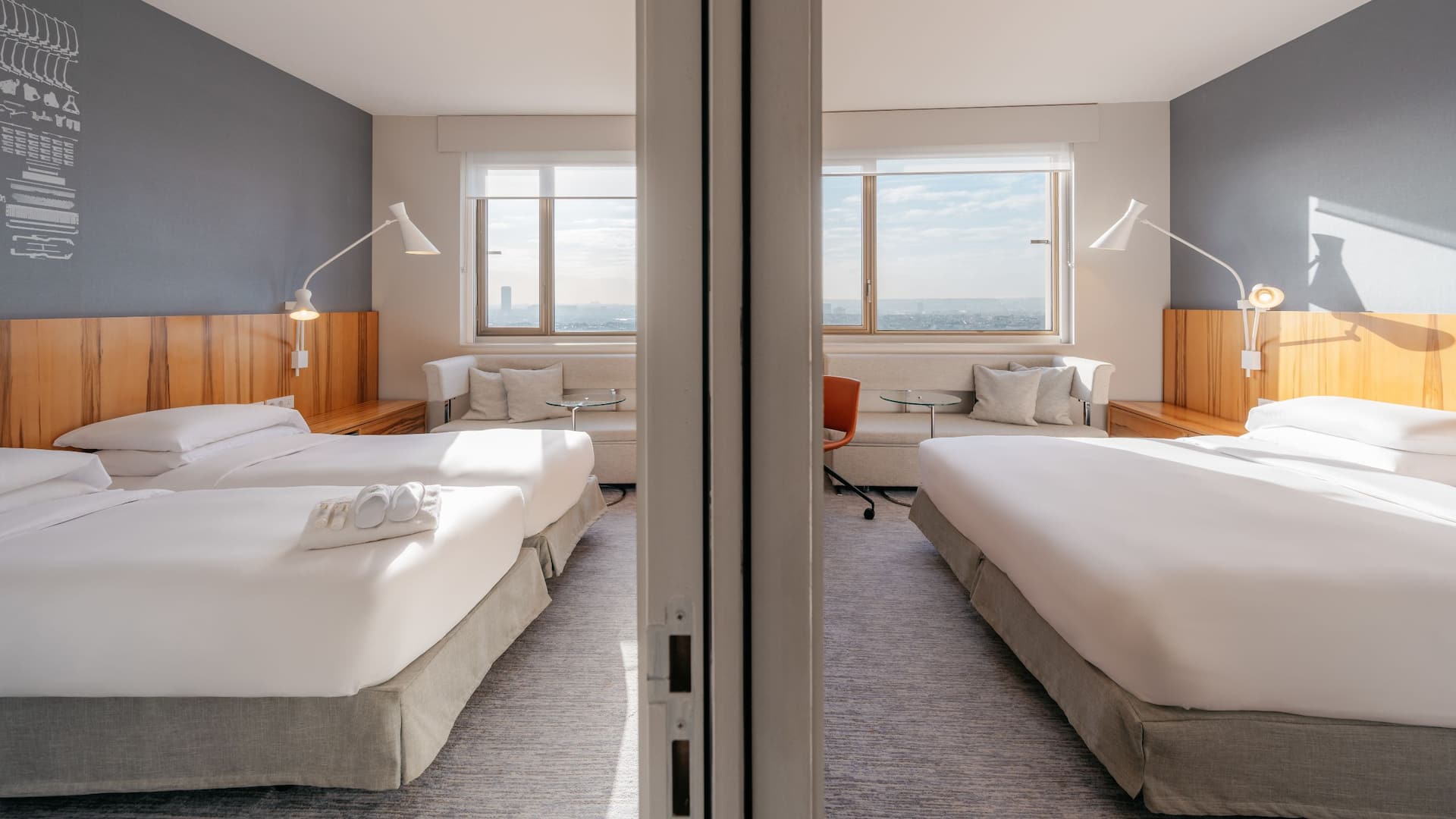 Hyatt Regency Paris Étoile Family Rooms Connecting
